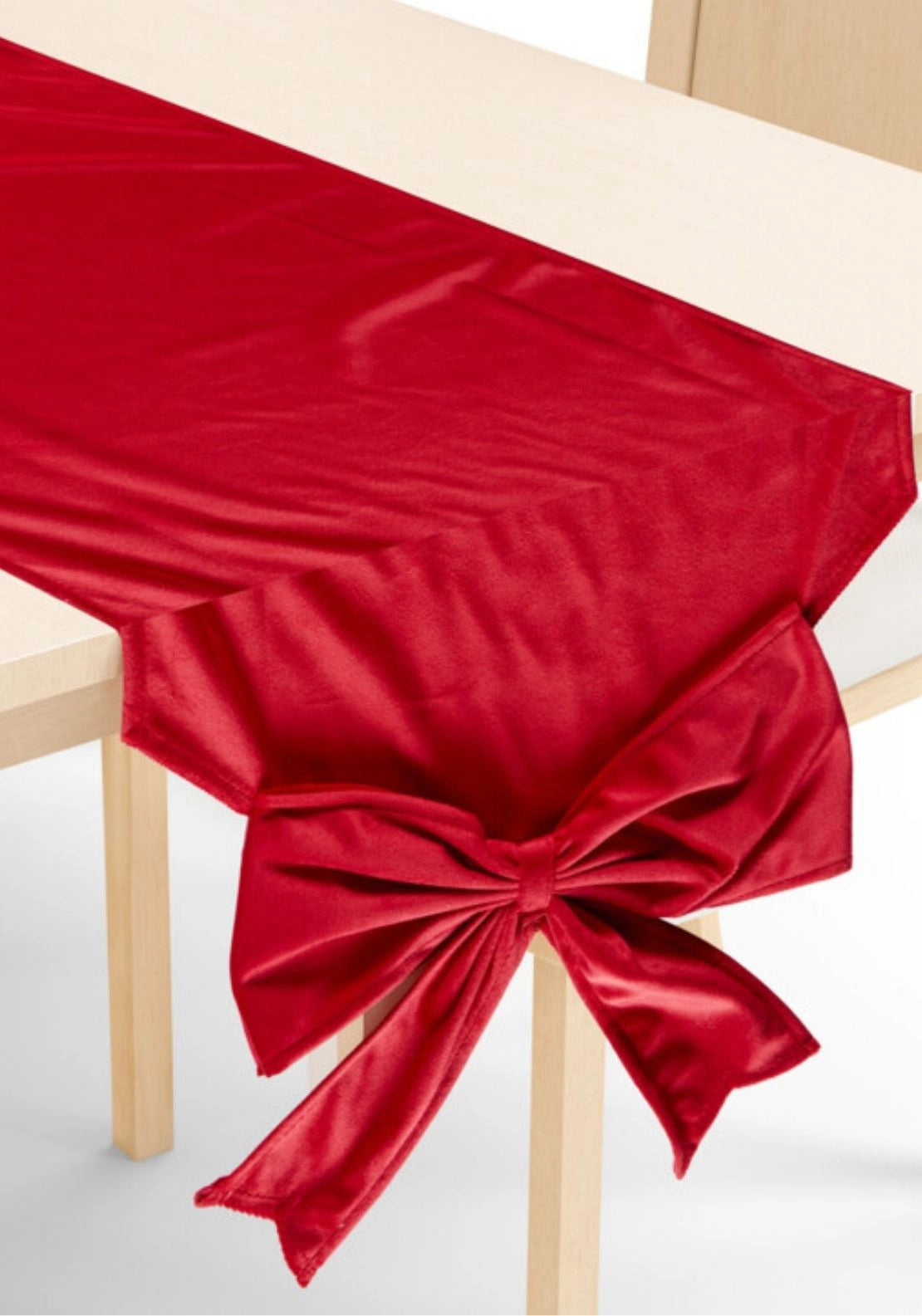 Festive Table Runner - Red