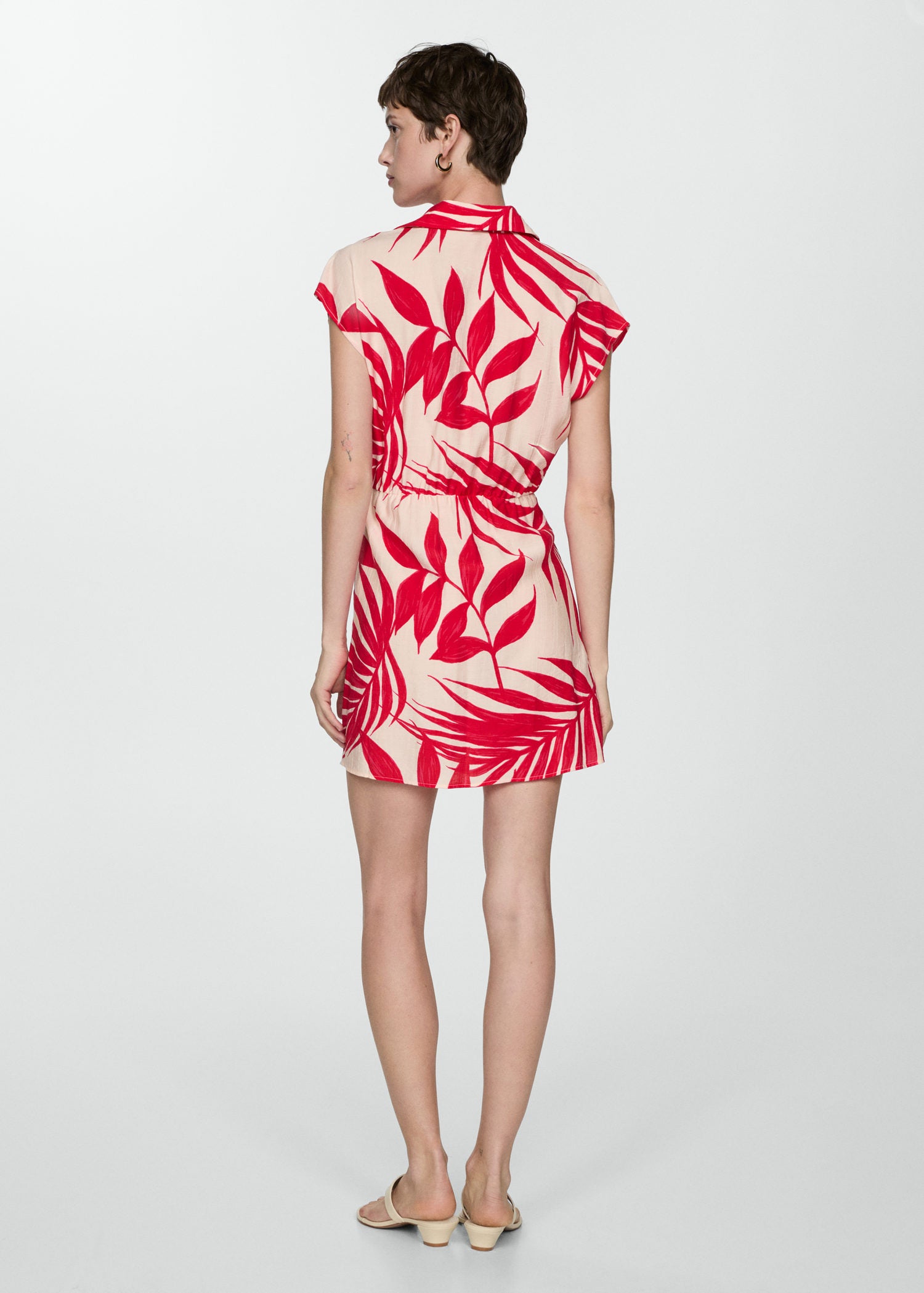 Mango Print wrap dress 4 Shaws Department Stores