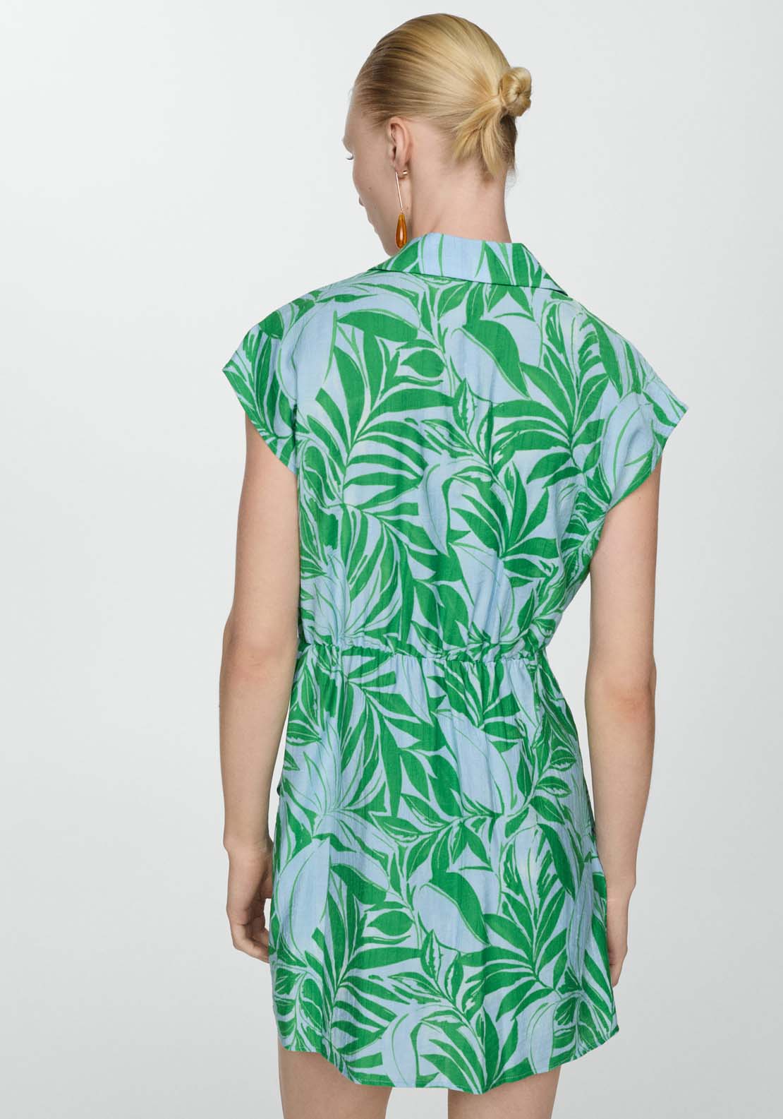 Mango Print wrap dress 3 Shaws Department Stores