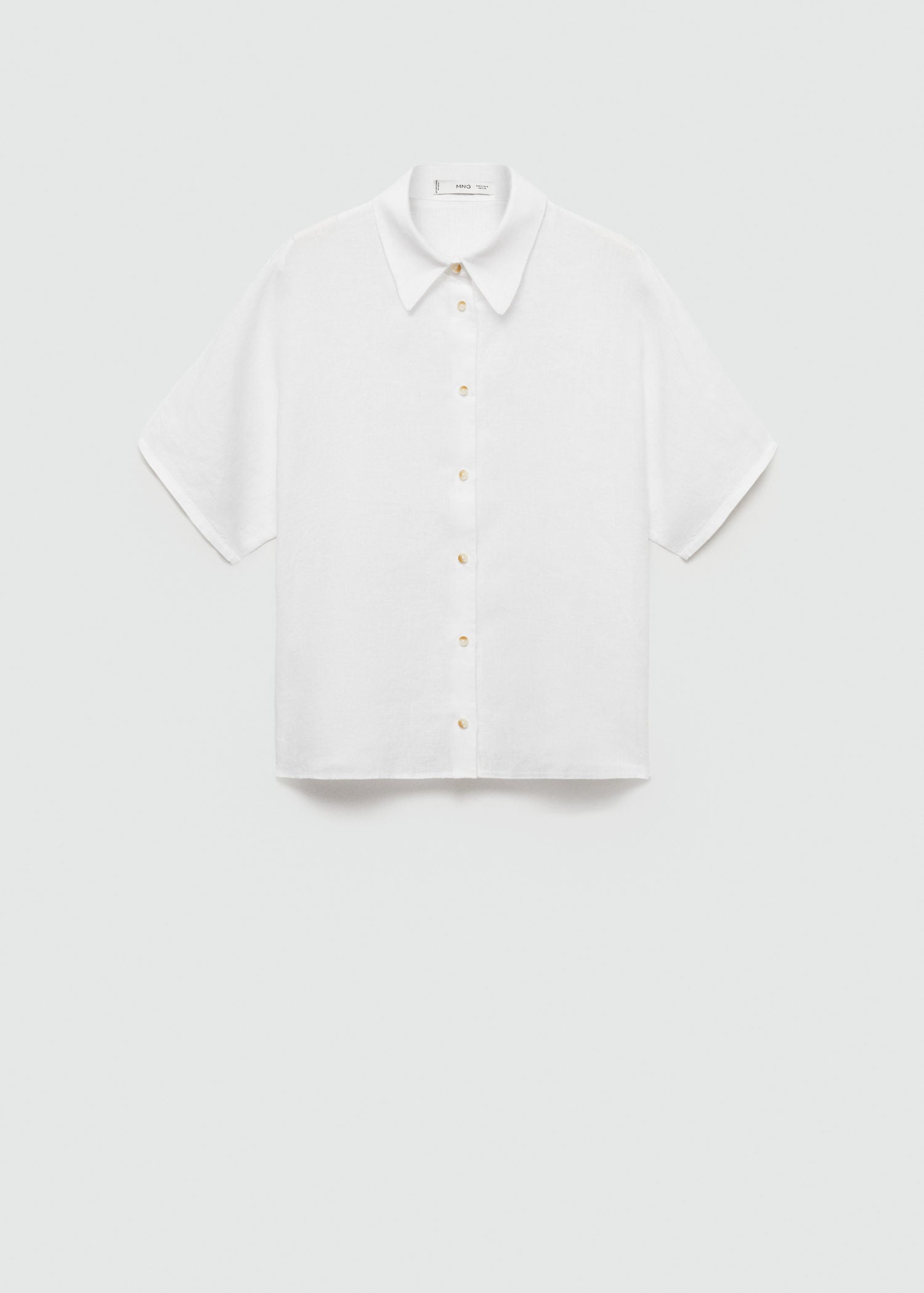 Mango 100% Linen shirt 7 Shaws Department Stores