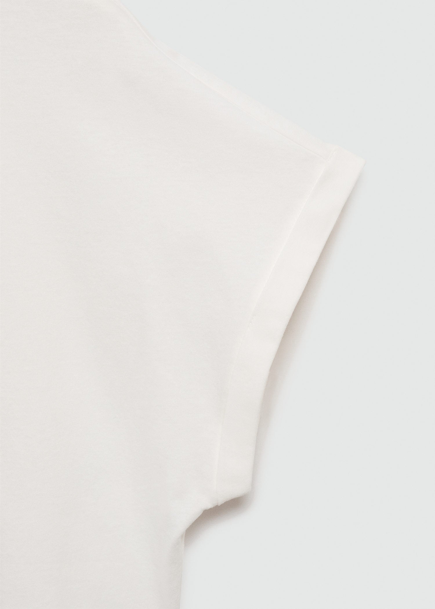 Mango Printed cotton-blend T-shirt 6 Shaws Department Stores