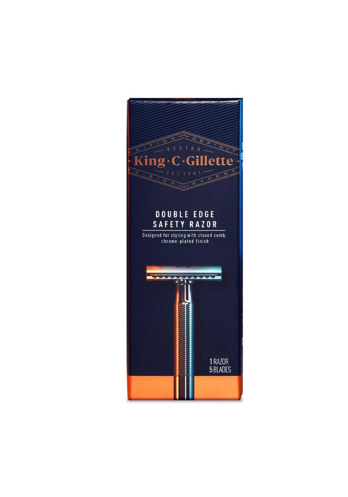 Gillette King C Gillette Double Edge Safety Razor 1 Shaws Department Stores