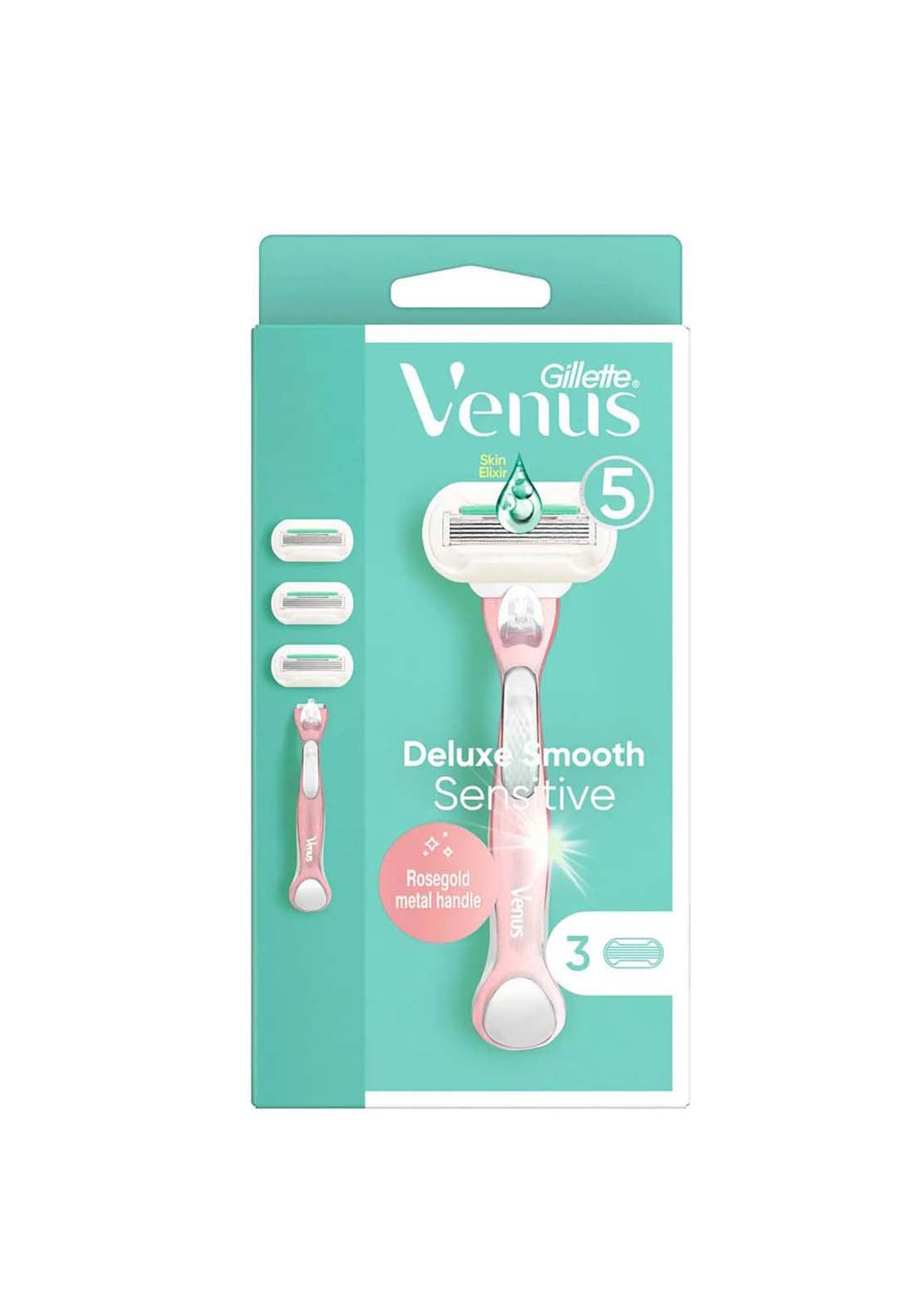 Gillette Venus Deluxe Smooth Sensitive Rose 1 Shaws Department Stores