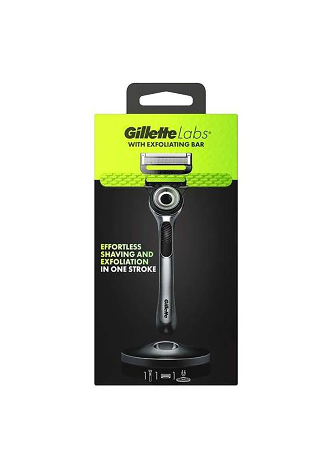 Gillette Labs Razor With Exfoliating Bar 1 Shaws Department Stores