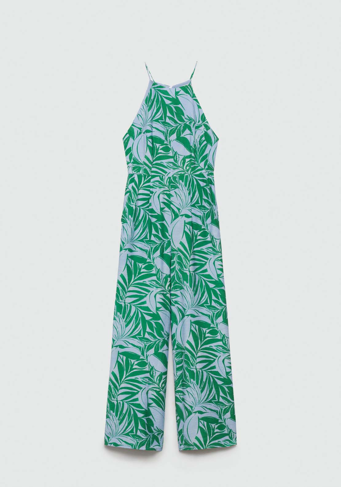 Mango Floral print jumpsuit 6 Shaws Department Stores