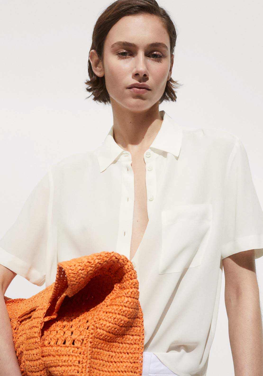 Mango Short sleeve shirt 1 Shaws Department Stores