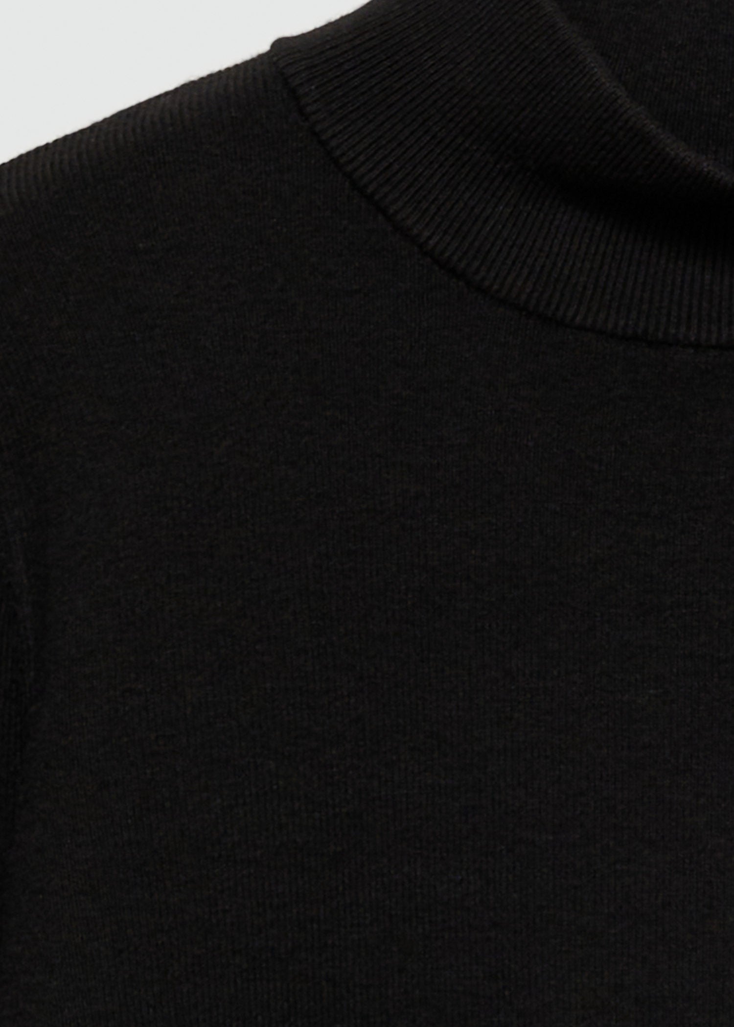 Mango Sweater with shoulder buttons - Black 6 Shaws Department Stores