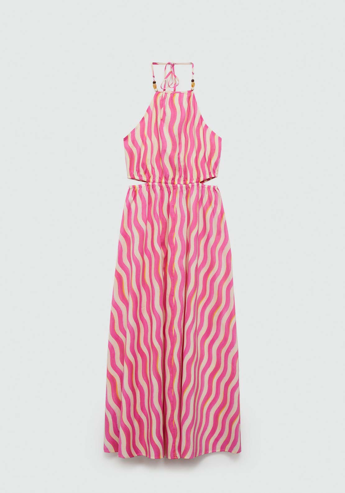 Mango Printed dress with openings 6 Shaws Department Stores