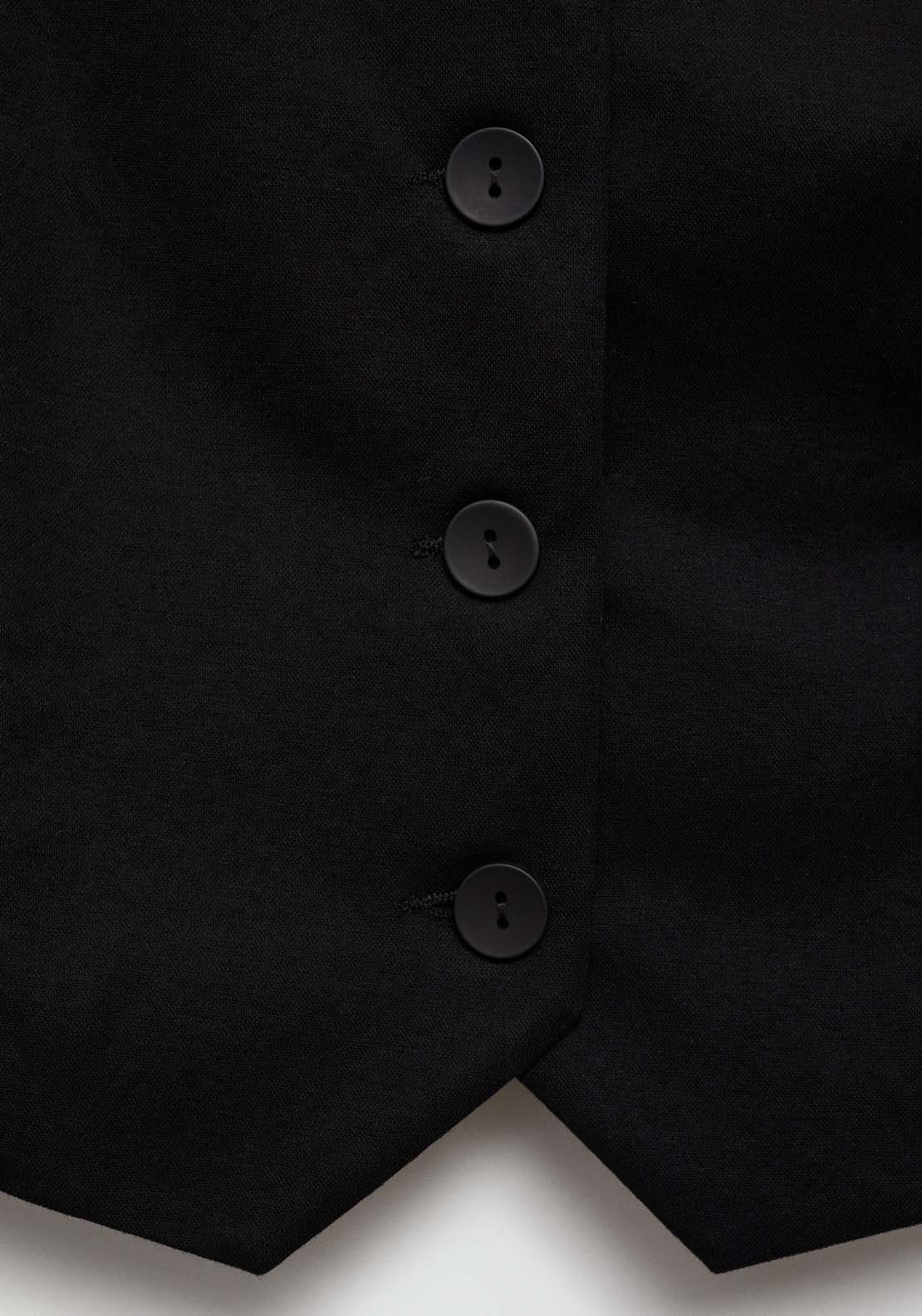 Mango Gilet with buttons 6 Shaws Department Stores