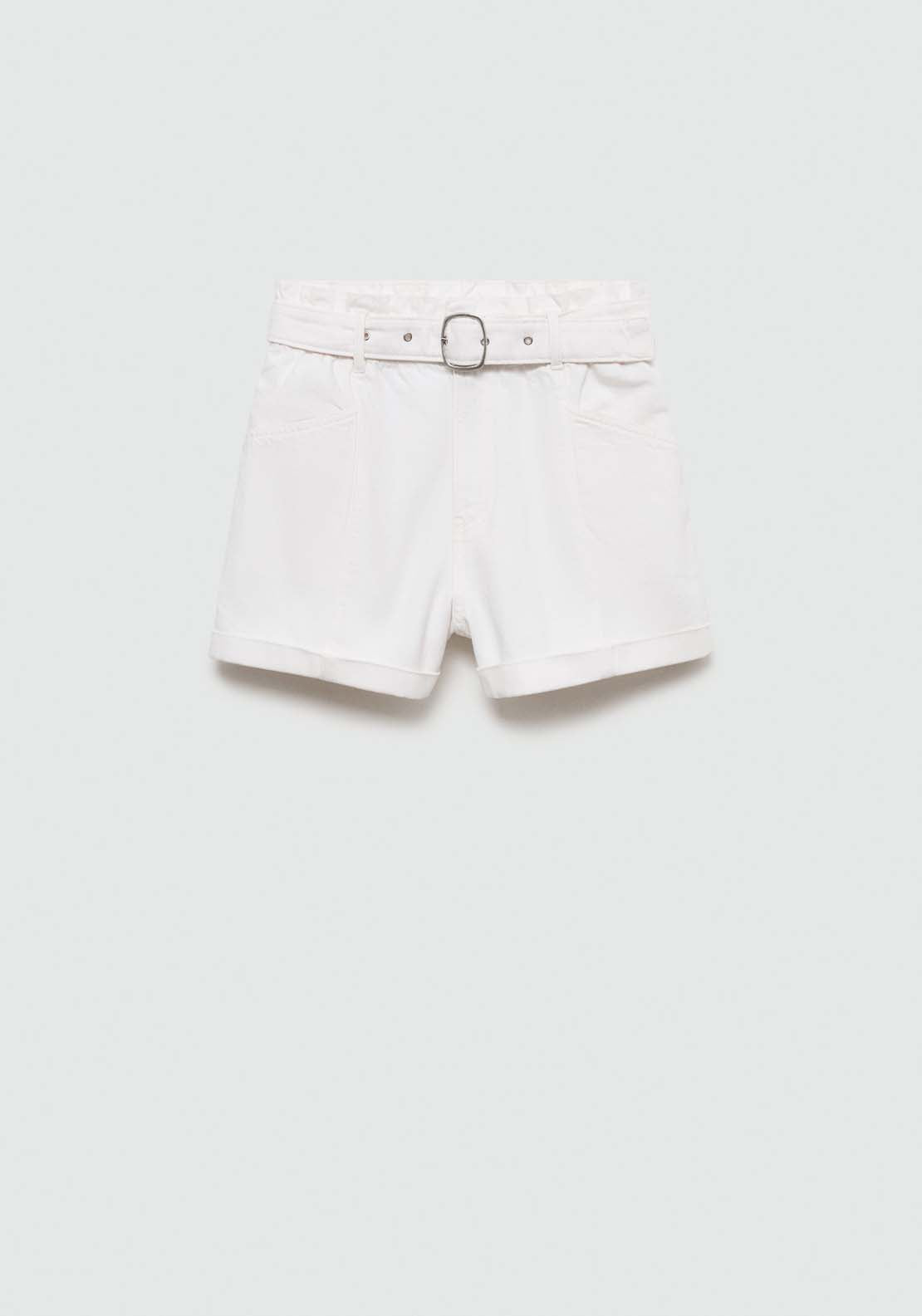 Mango Denim shorts with belt 6 Shaws Department Stores