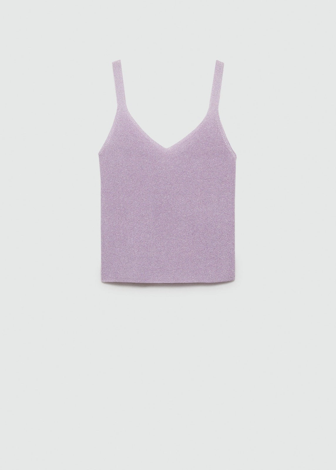 Mango Lurex knitted top - Light/pastel Purple 5 Shaws Department Stores