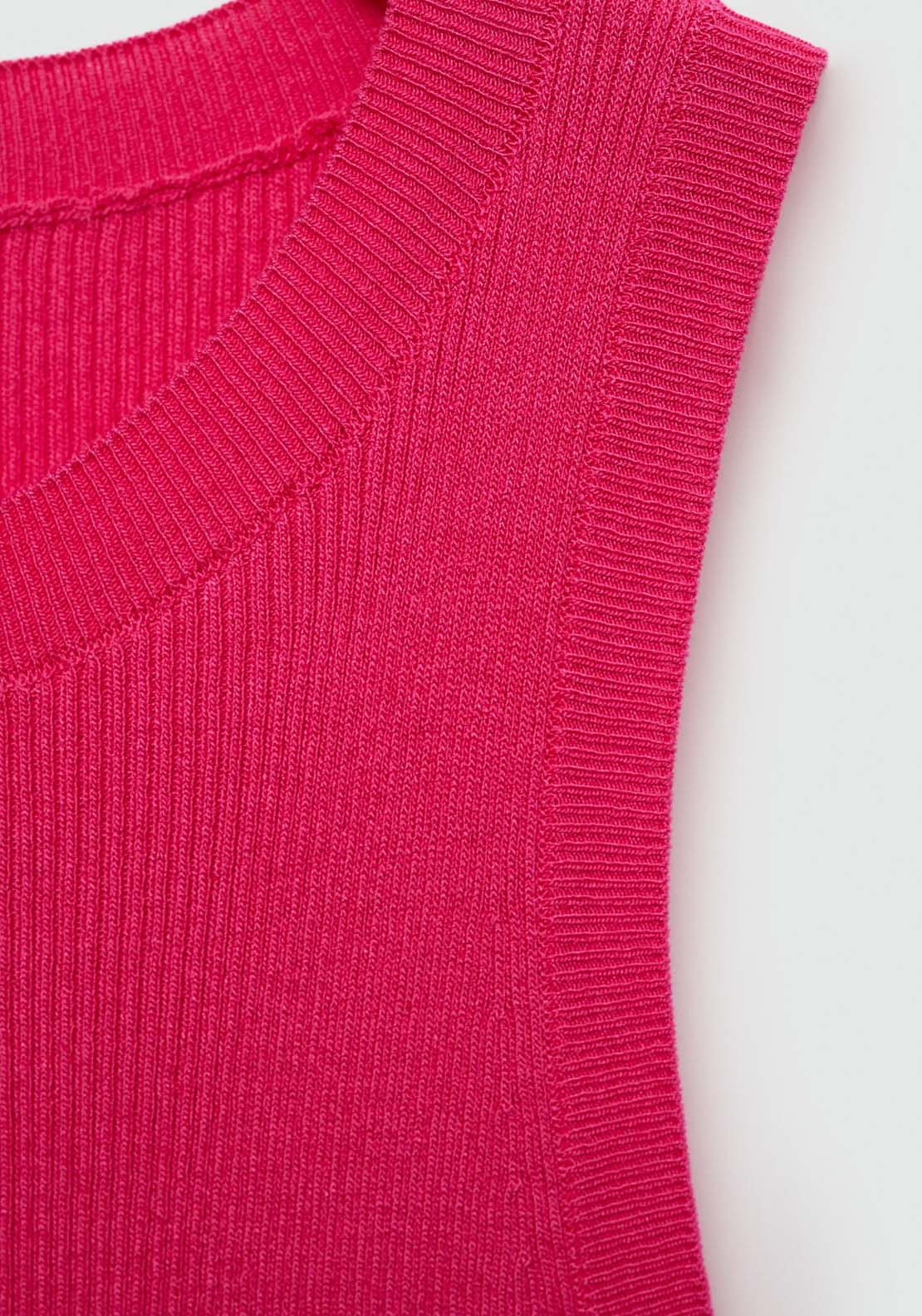 Mango Ribbed knit top 5 Shaws Department Stores
