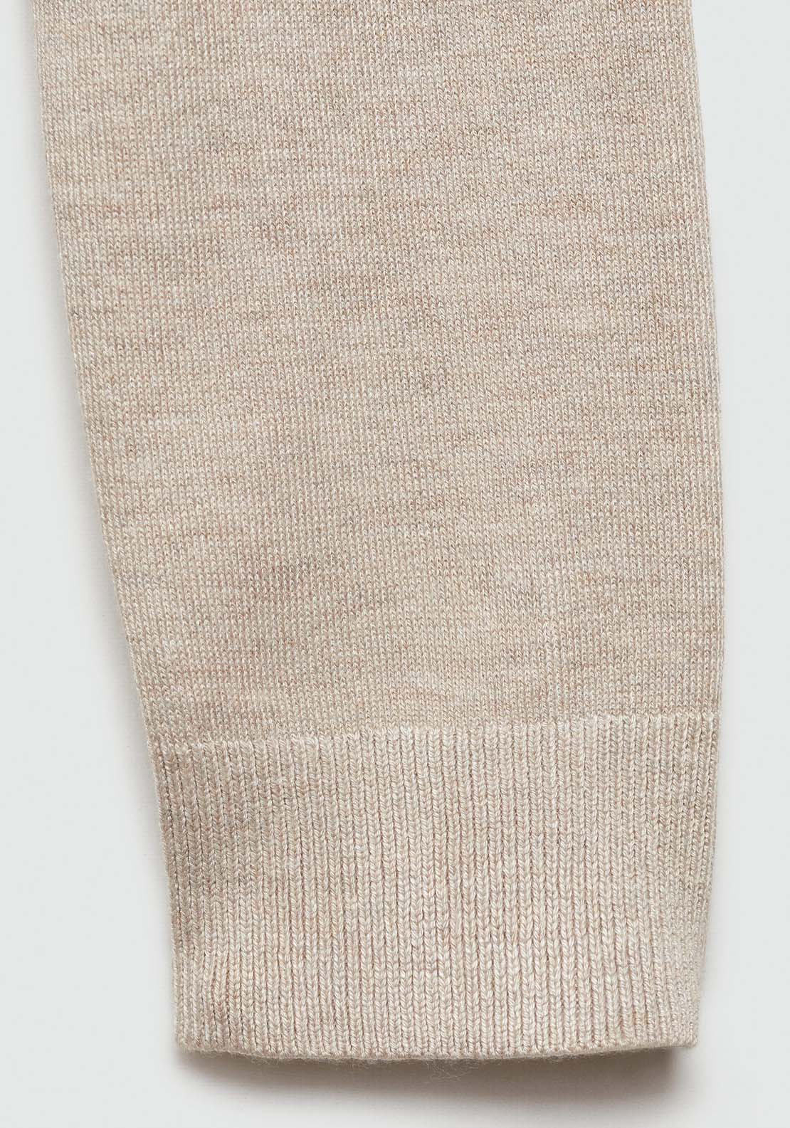 Mango Fine-knit cardigan - Light/pastel Brown 7 Shaws Department Stores