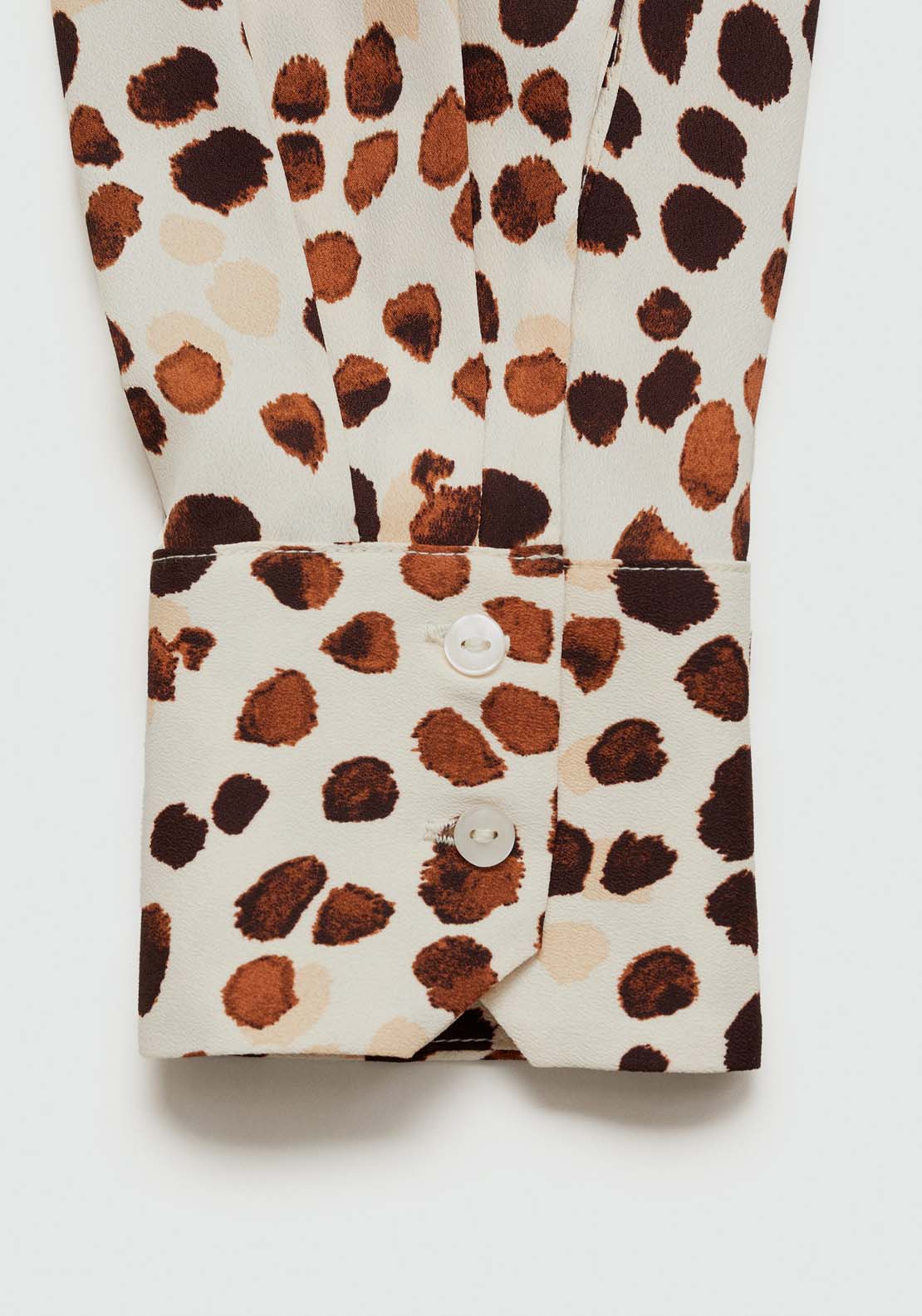 Mango Printed flowy shirt - Pink 8 Shaws Department Stores