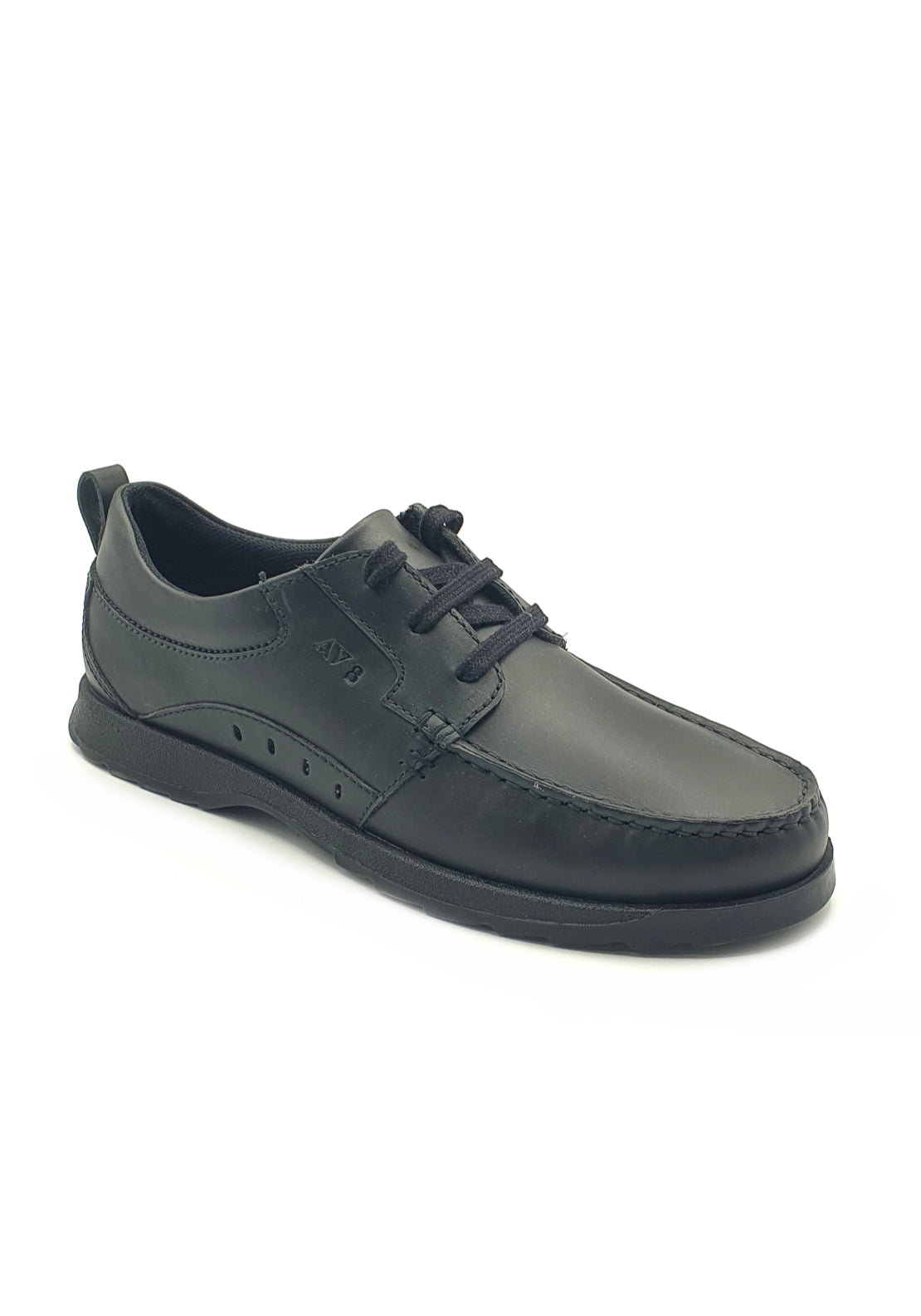 Dubarry Killian Laced Bts Av8 Shoe - Black 2 Shaws Department Stores