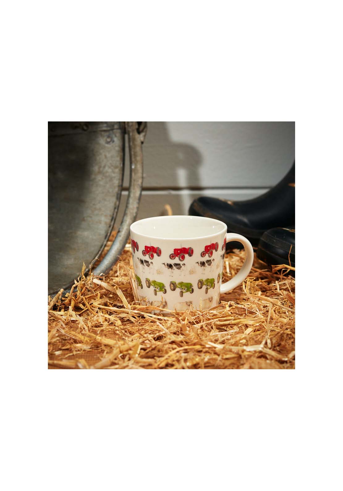 The Home Collection Farm Mug With Tractors And Animals 1 Shaws Department Stores
