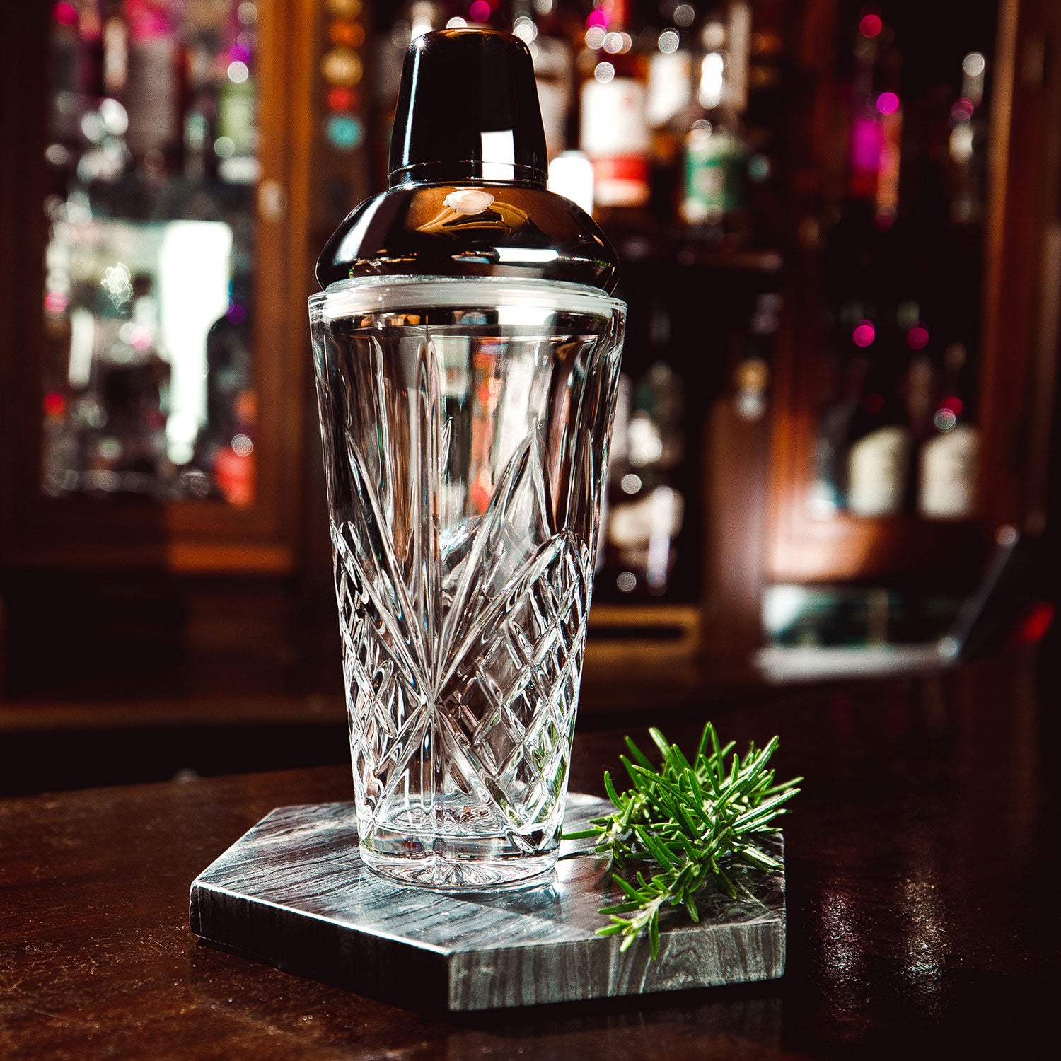 Killarney Crystal Trinity Cocktail Shaker 5 Shaws Department Stores