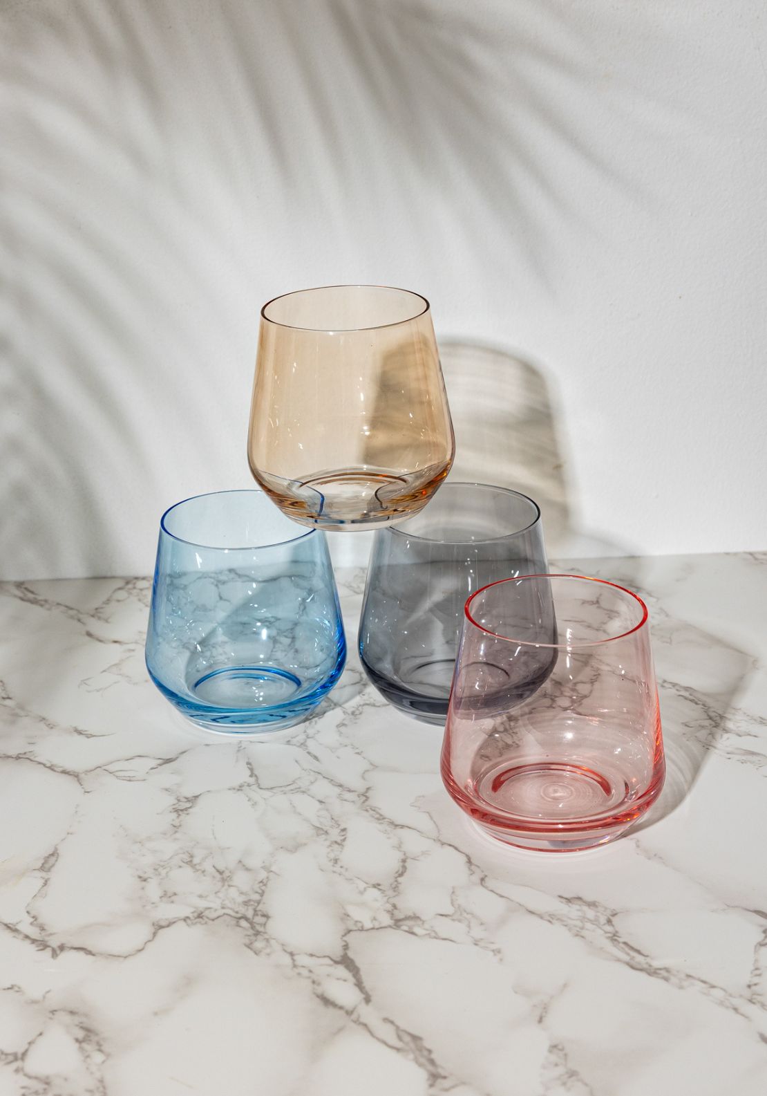 Killarney Crystal Jewel Collection Tumbler Set Of 4 4 Shaws Department Stores
