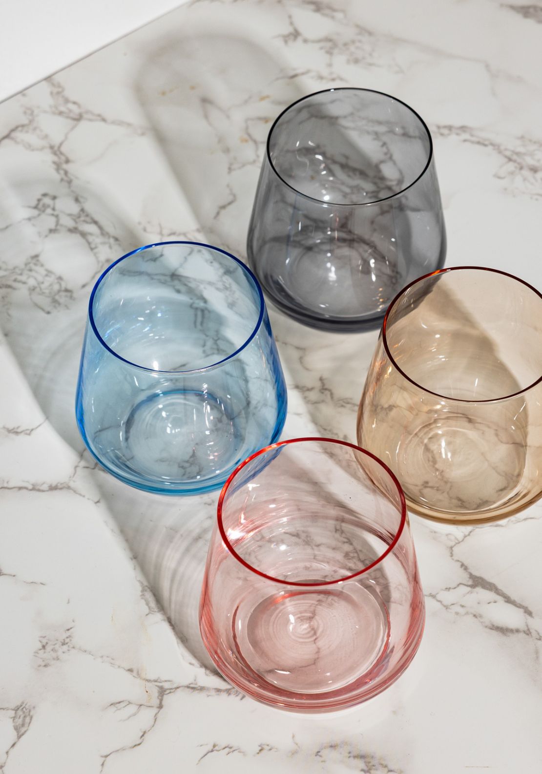 Killarney Crystal Jewel Collection Tumbler Set Of 4 1 Shaws Department Stores