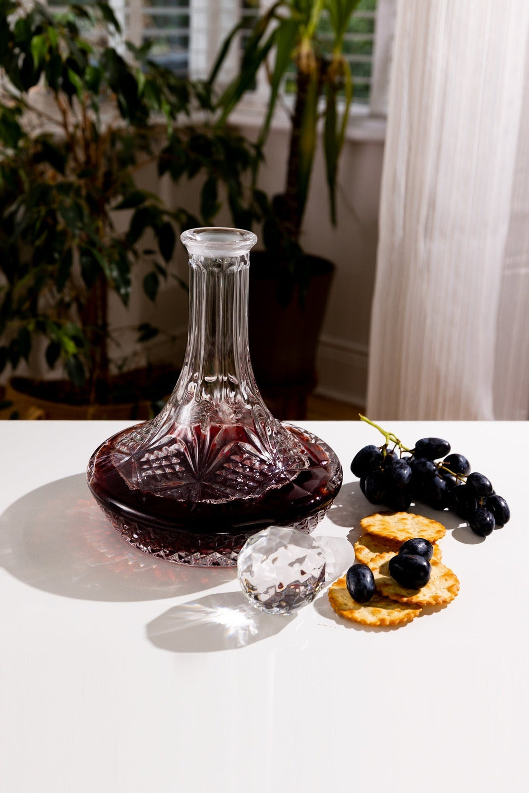 Killarney Crystal Trinity Drinks Decanter 5 Shaws Department Stores