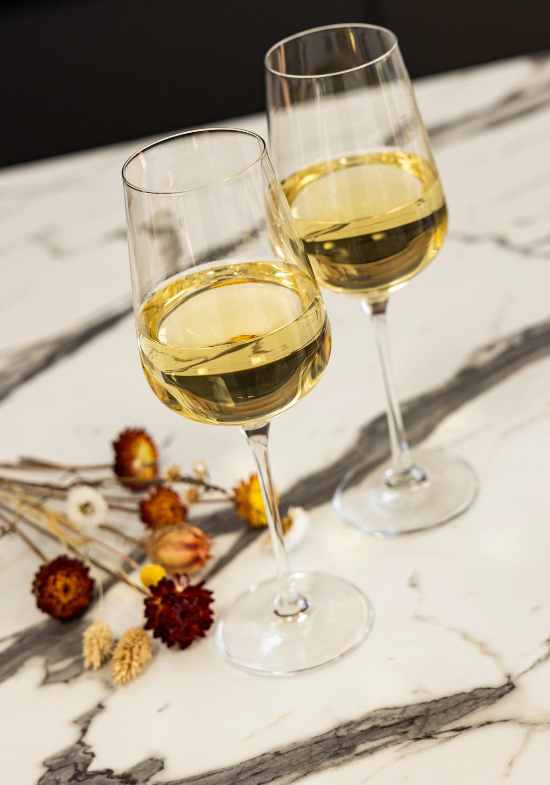 Killarney Crystal Cellar Collection White Wine Set Of 4 - Clear 6 Shaws Department Stores