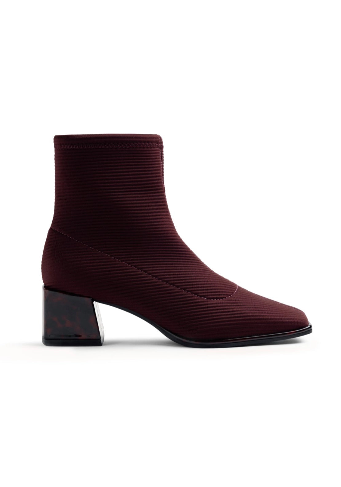 Stretch Ankle Boot - Red