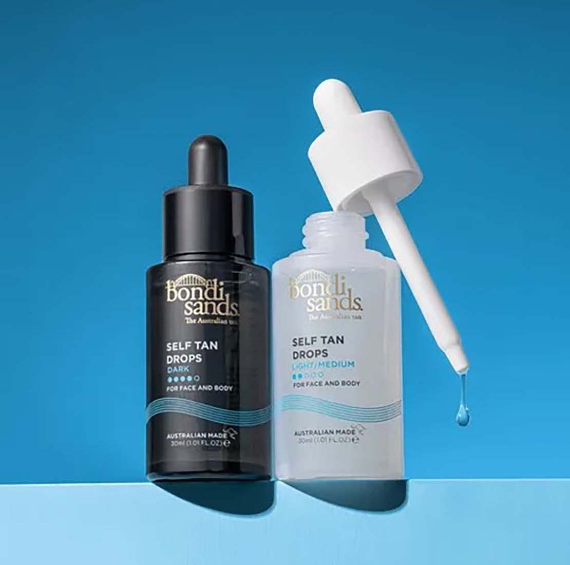 Bondi San Self Tan Drops - Light Medium 30ml 2 Shaws Department Stores