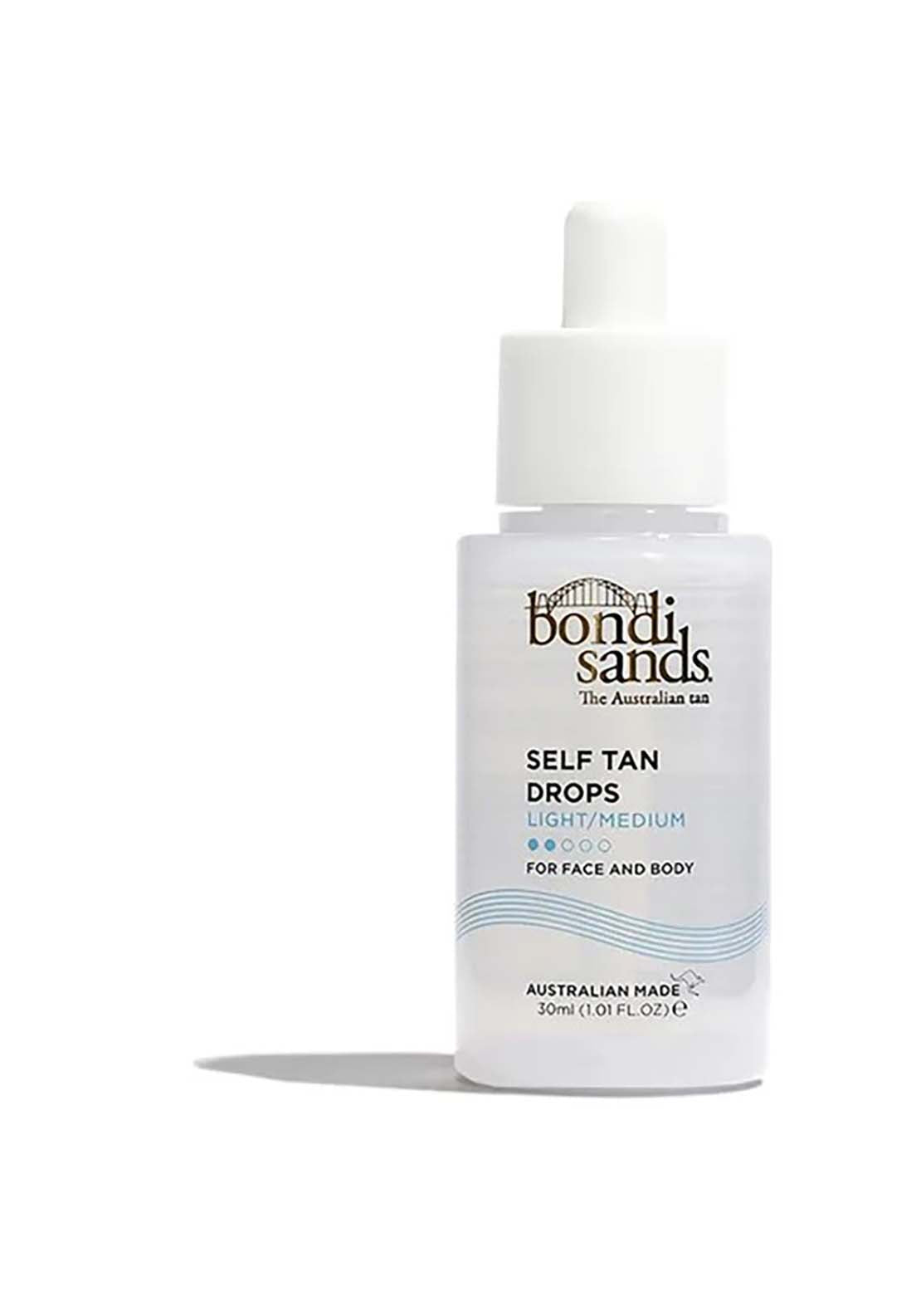 Bondi San Self Tan Drops - Light Medium 30ml 1 Shaws Department Stores