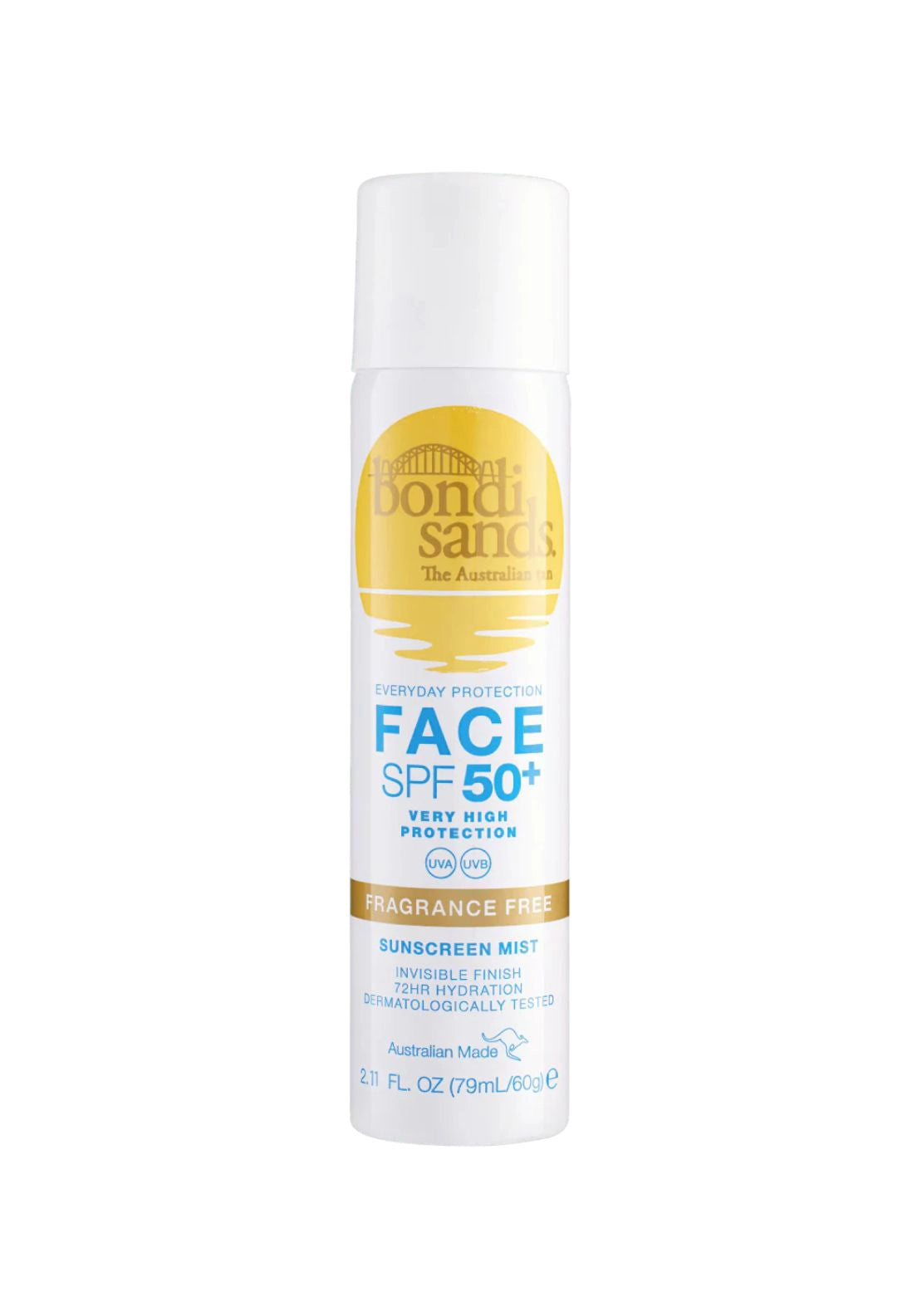 Fragrance Free Sunscreen Spray SPF 50+ - No Colour