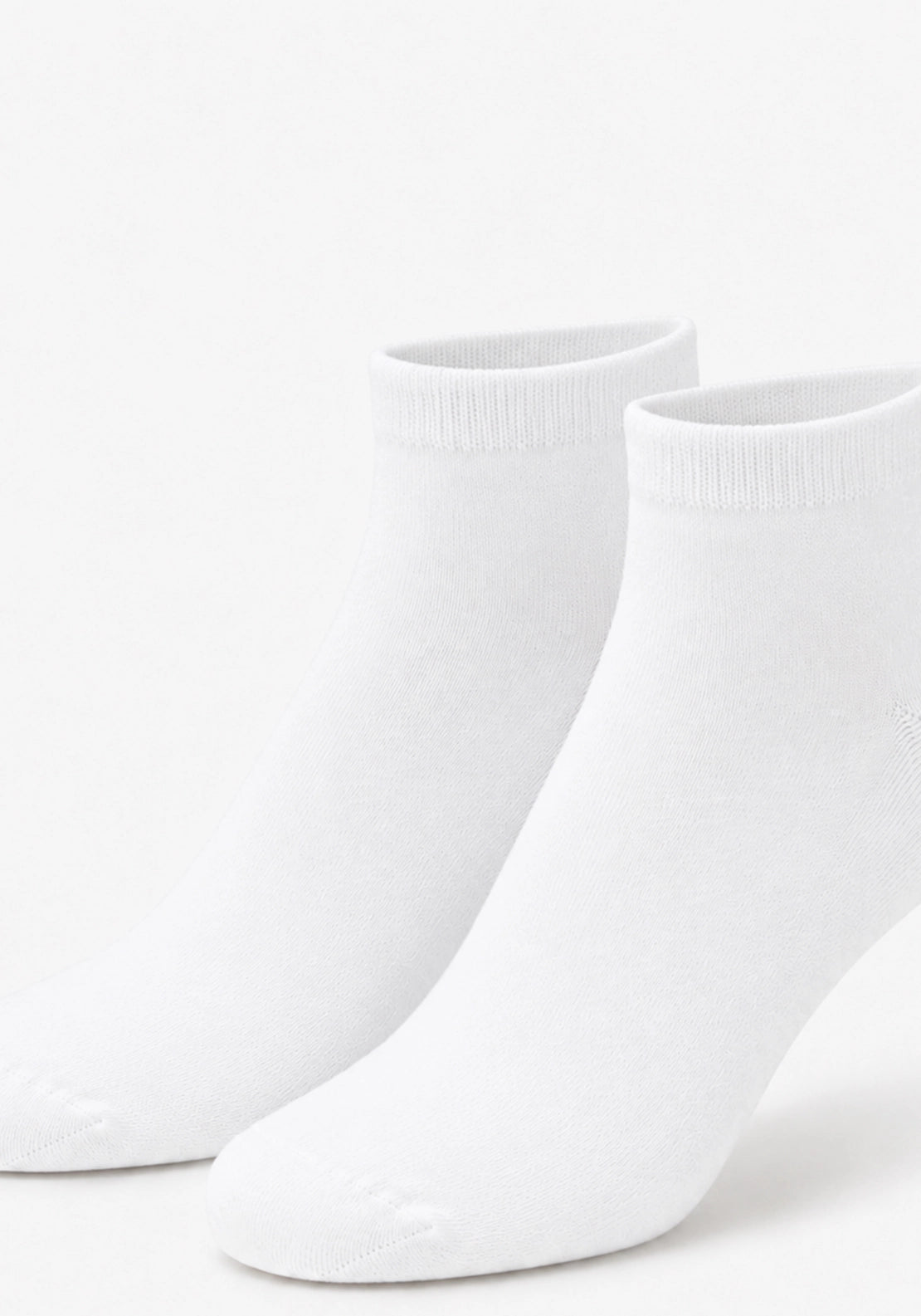 Marie Claire Supersoft Opaque Ankle Highs - White 2 Shaws Department Stores