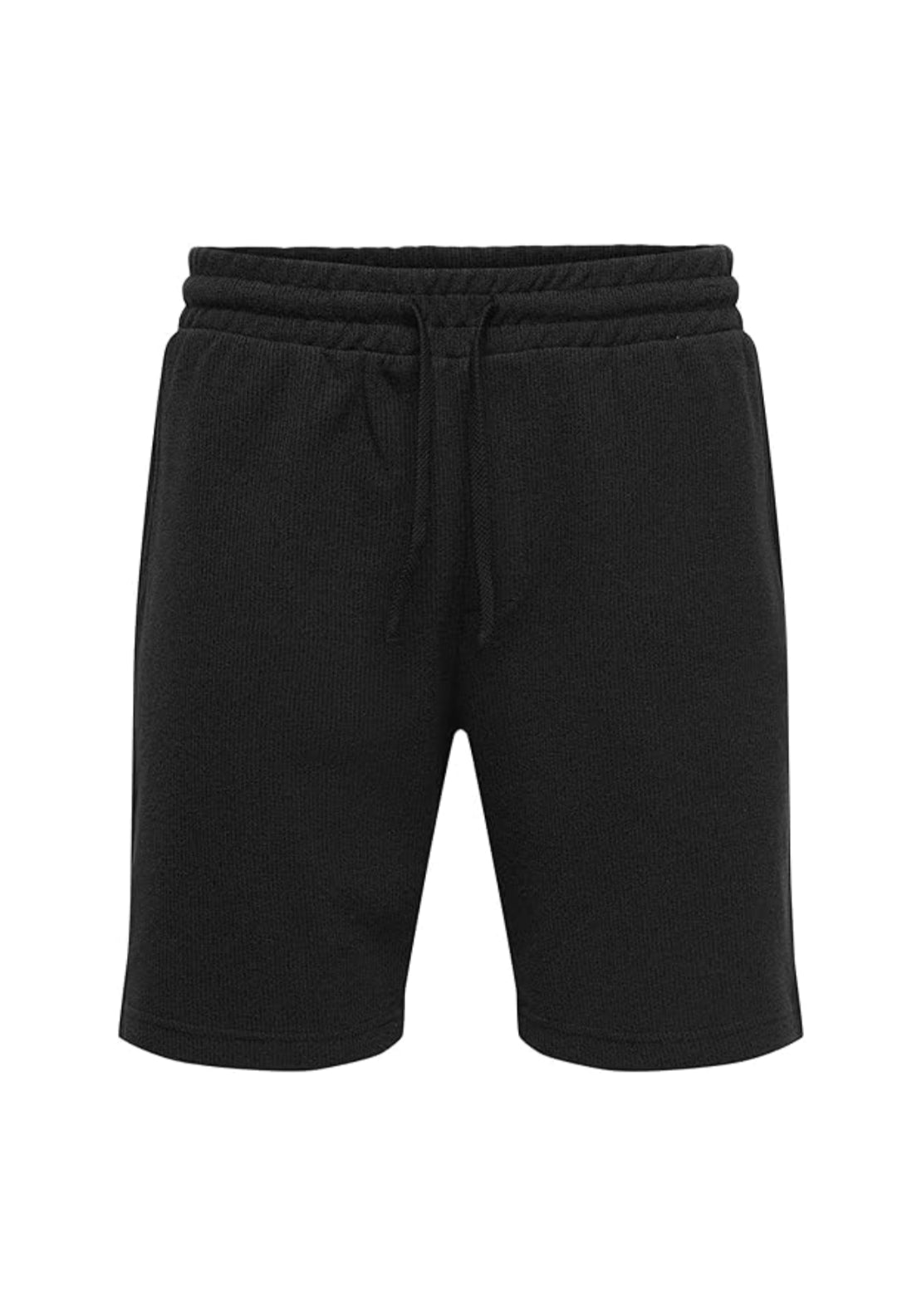 Only & Sons Kosta Regular Fit Shorts - Black 1 Shaws Department Stores