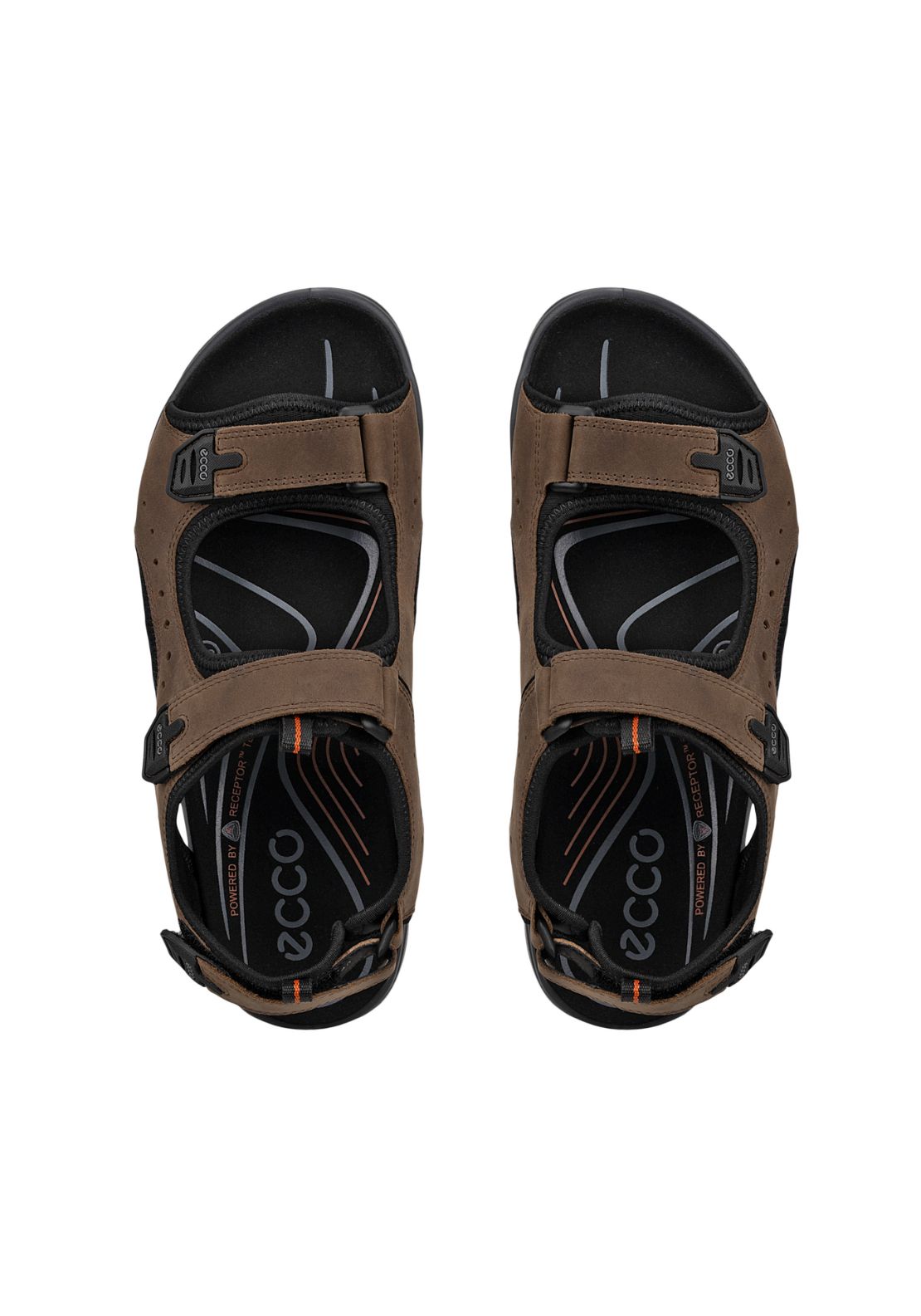 Ecco Pos Ecco Offroad Sandals - Brown 2 Shaws Department Stores