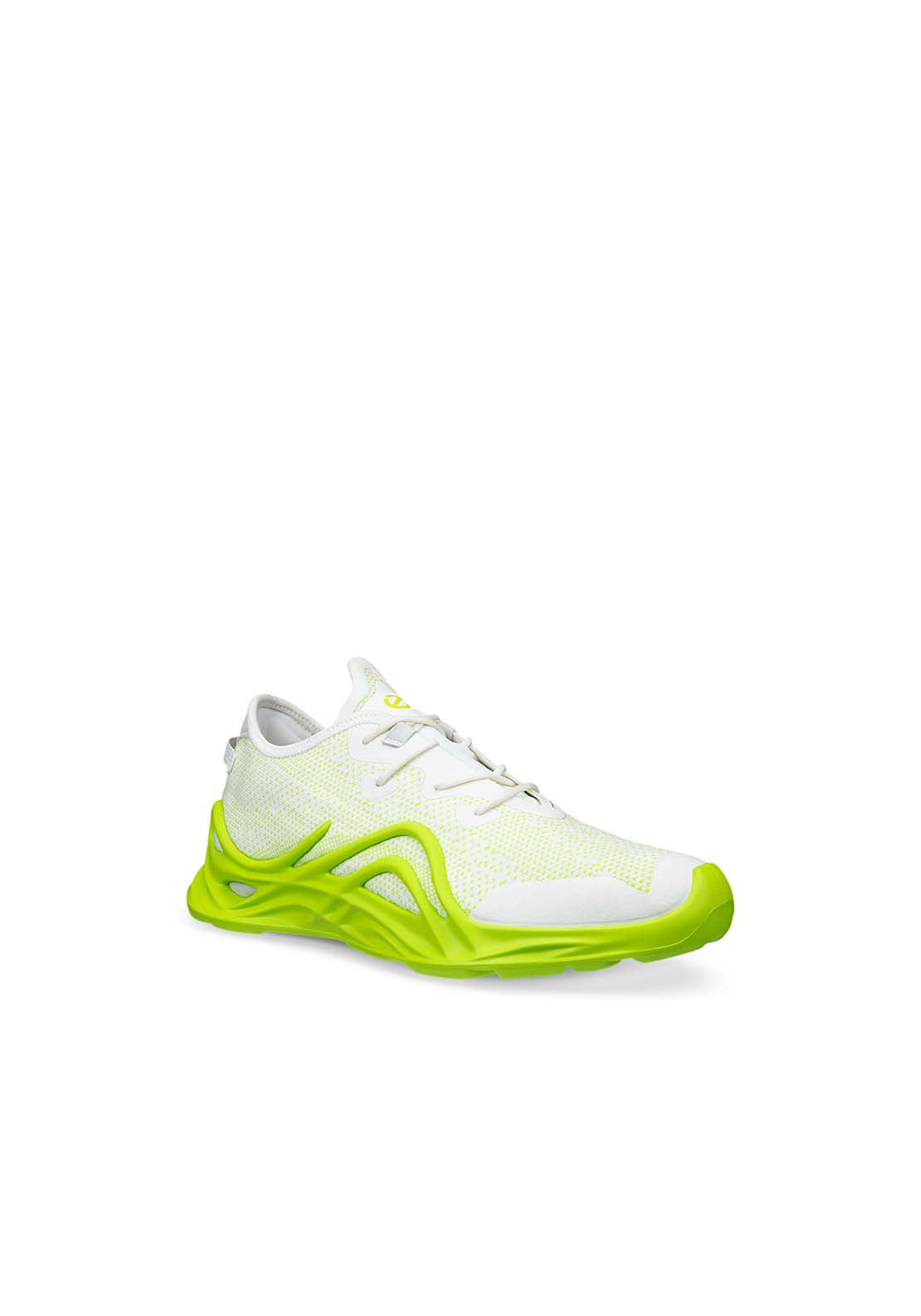 Ecco Biom Infinite Sneaker - Bright White Lime Punch 1 Shaws Department Stores