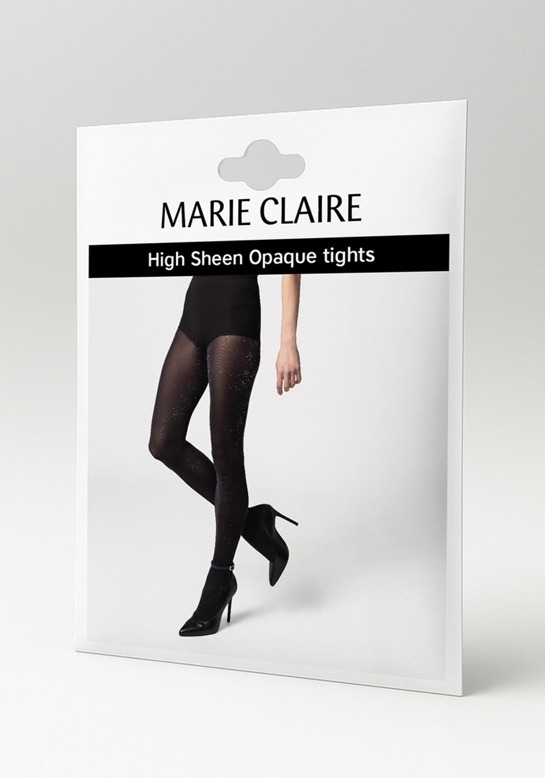 Lurex Semi Opaque - Black