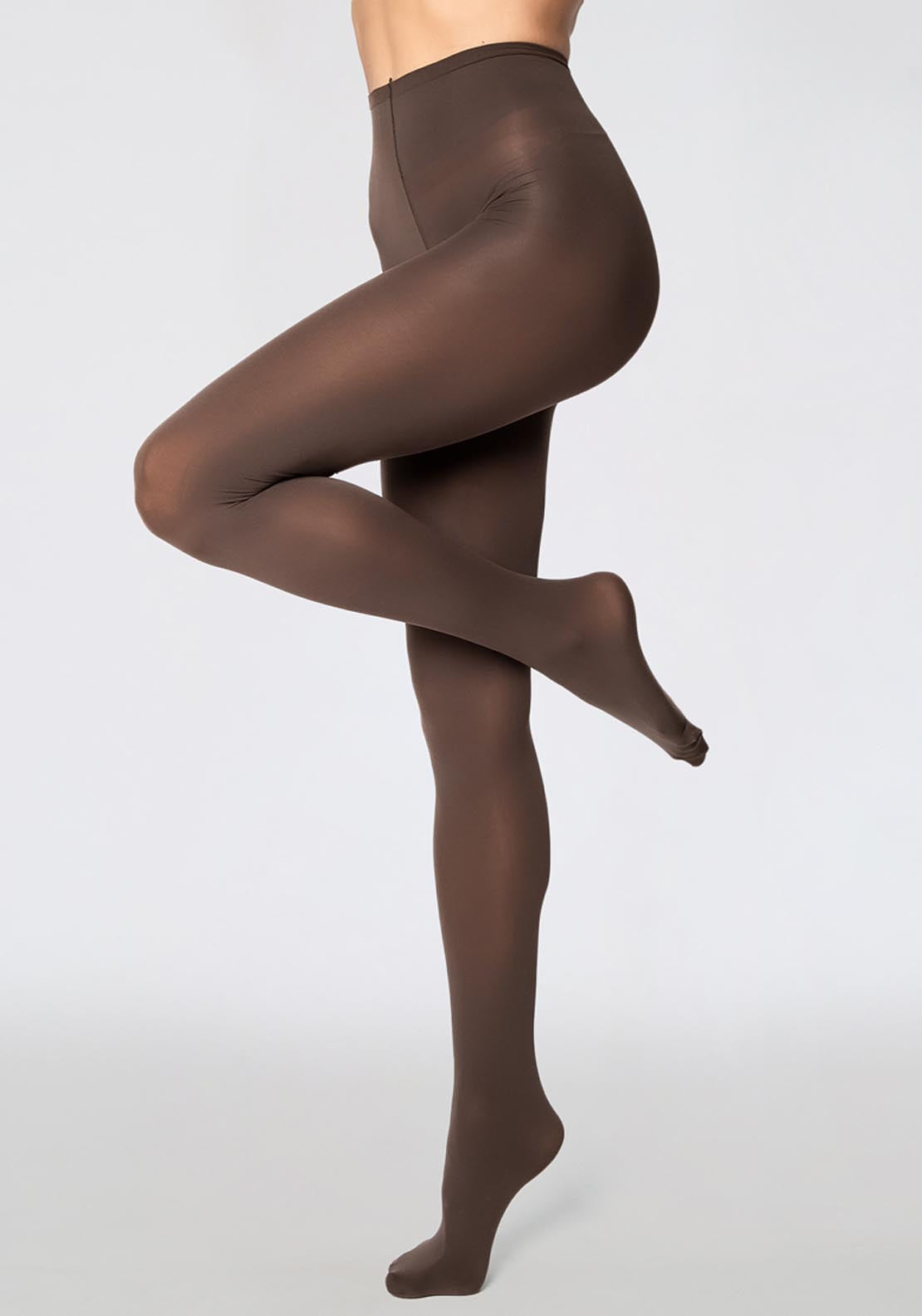 Marie Claire 3D Velvet Opaque 80 Denier - Brown 1 Shaws Department Stores