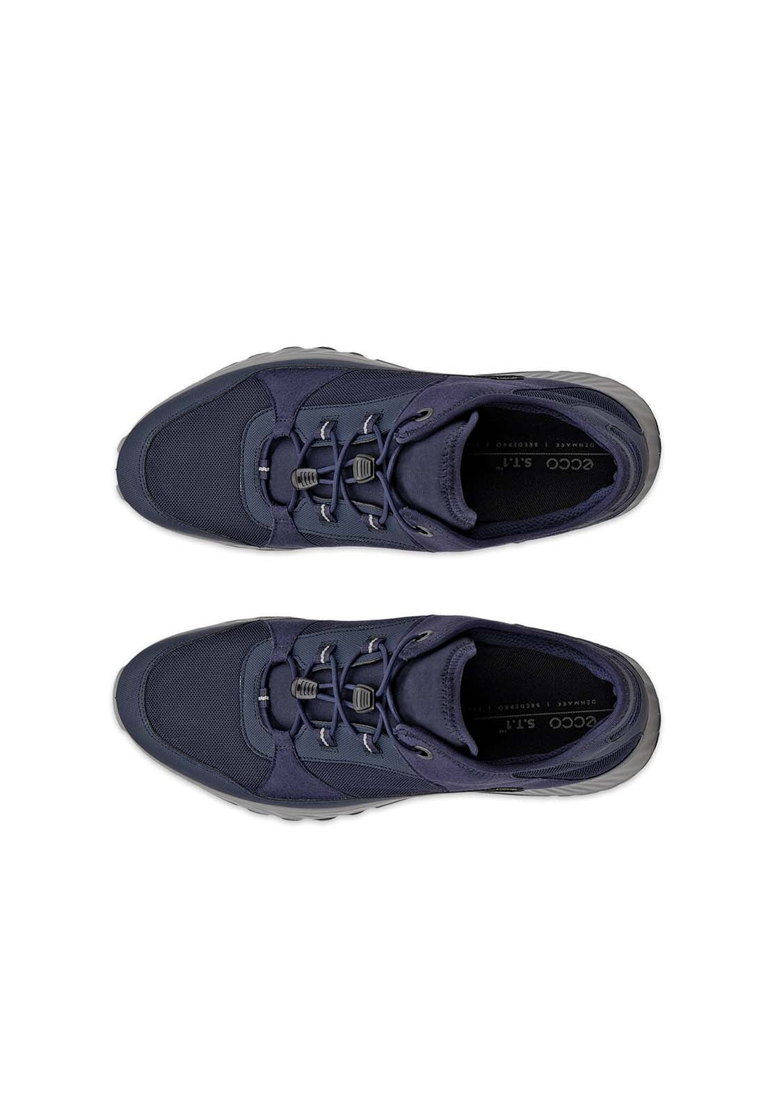Ecco Exostride Lace Trainer - Night Sky 3 Shaws Department Stores