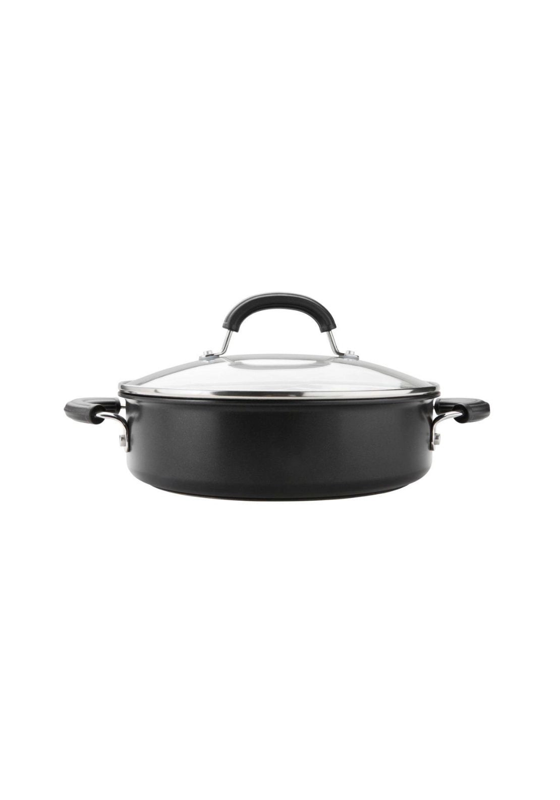 Meyers Total Hard Anodised Covered Sauteuse 28cm/4.7L 1 Shaws Department Stores