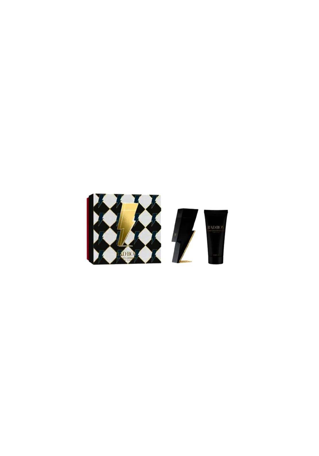 Carolina Herrera Herrera Bad Boy 100ml 2 Piece Gift Set 1 Shaws Department Stores