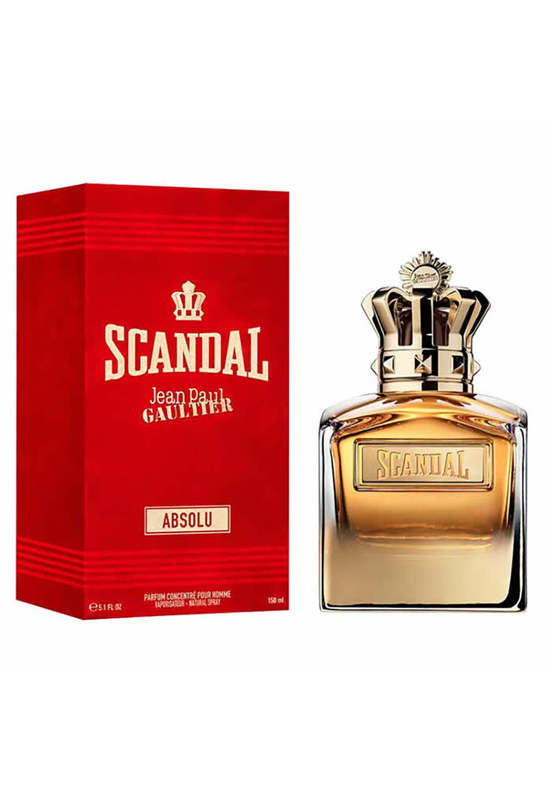 Jean Paul Gaultier Scandal Absolu Parfum Concentré Pour Homme Spray 150ml 1 Shaws Department Stores