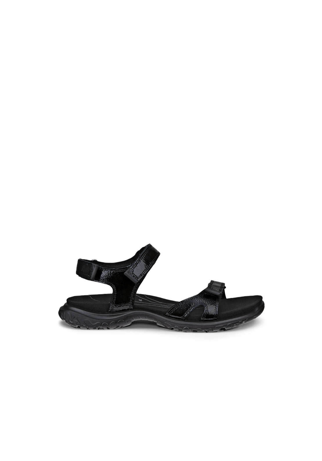 Ecco Offroad Roam Light Sandal - Black Patent 1 Shaws Department Stores