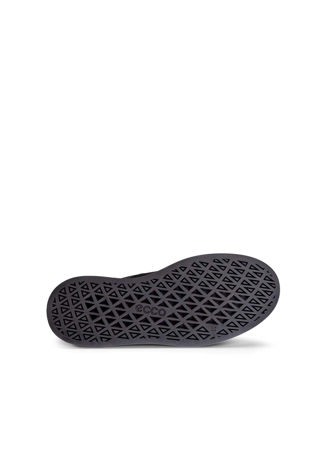 Ecco Street 720 Casual Lace Shoe - Black 3 Shaws Department Stores