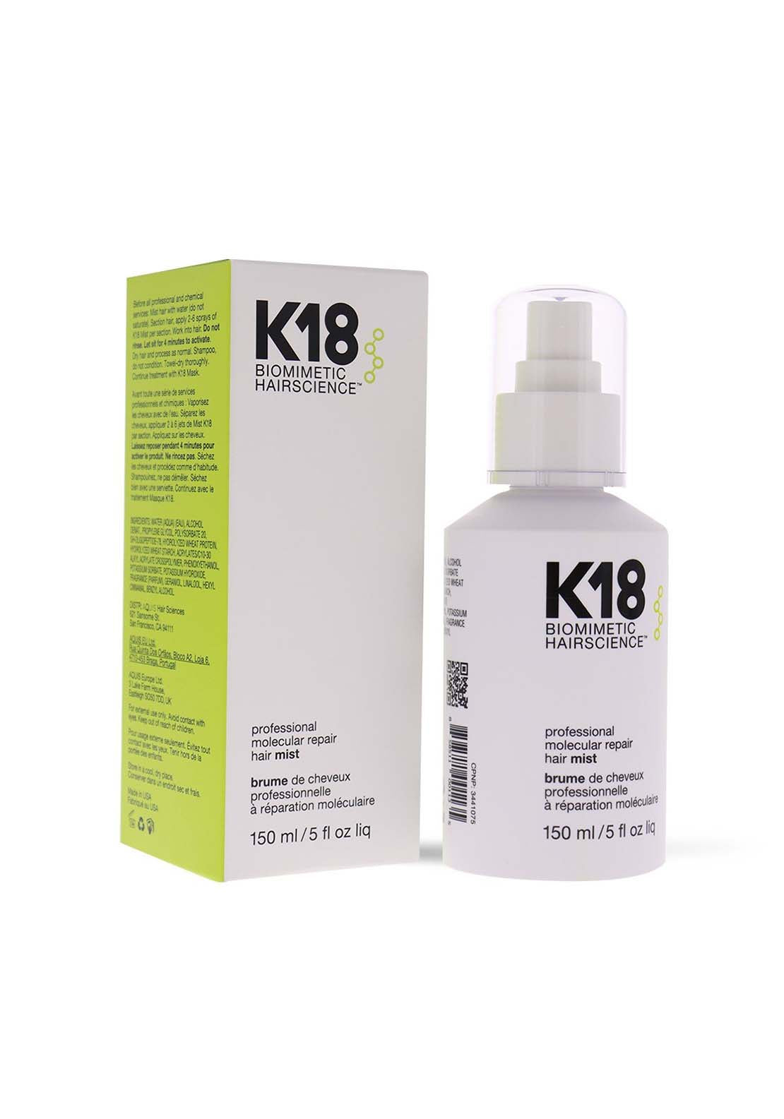 K18 Hair Molecular Repair Hair Mist Spray 2 Shaws Department Stores