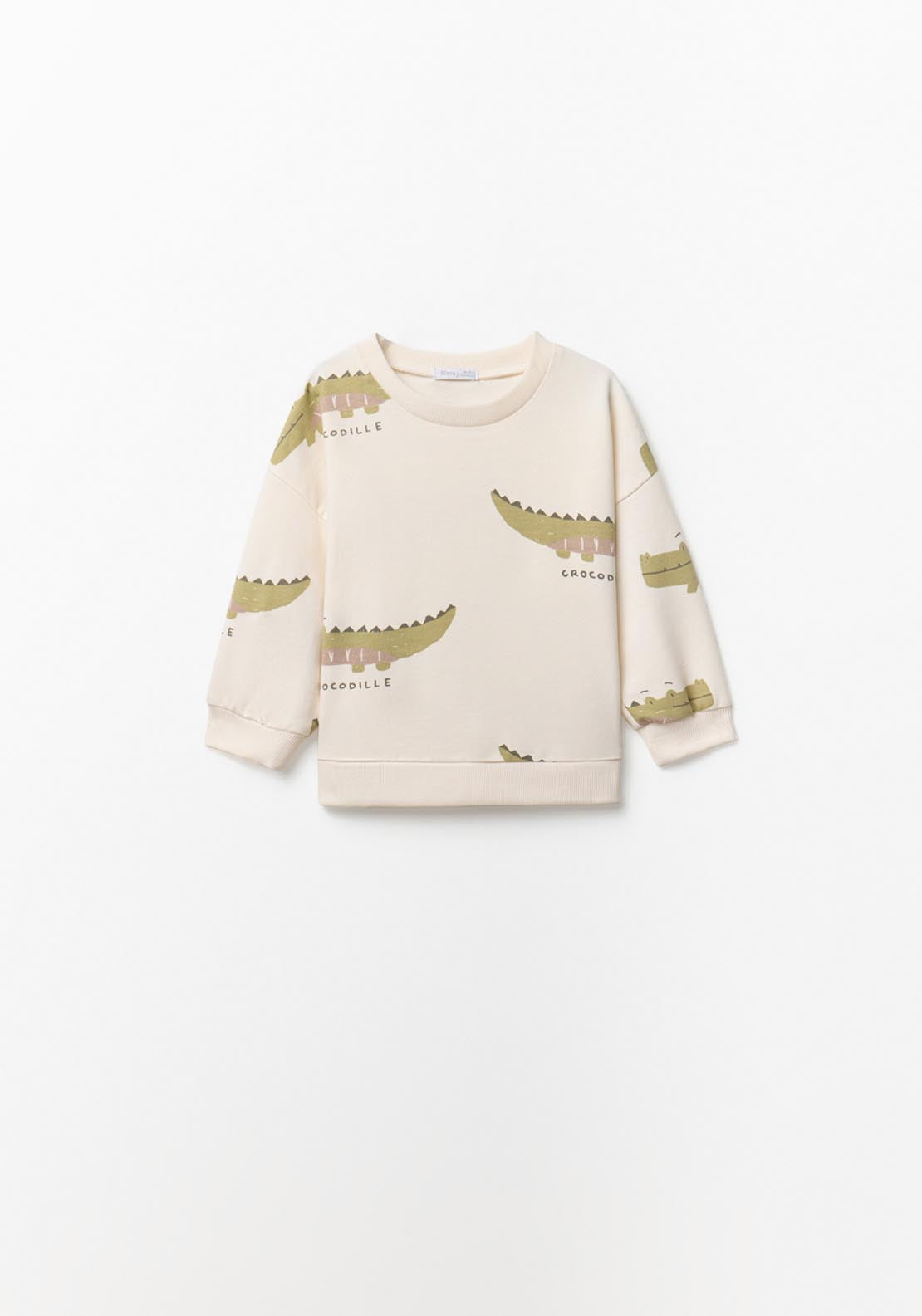 Crocodile Jogger Set - White