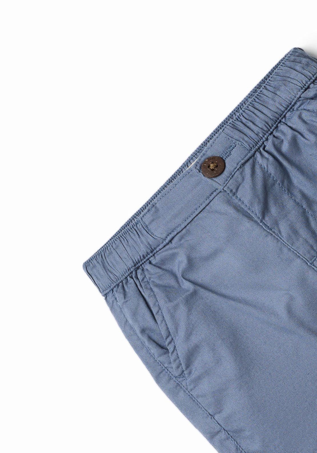 Sfera Loose-Fit Bermuda Shorts - Blue 3 Shaws Department Stores