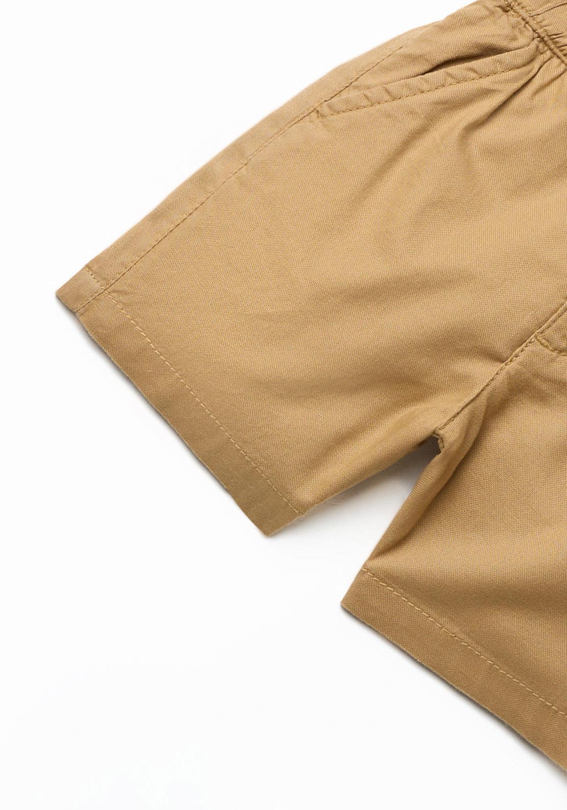 Sfera Loose-Fit Bermuda Shorts - Camel 2 Shaws Department Stores