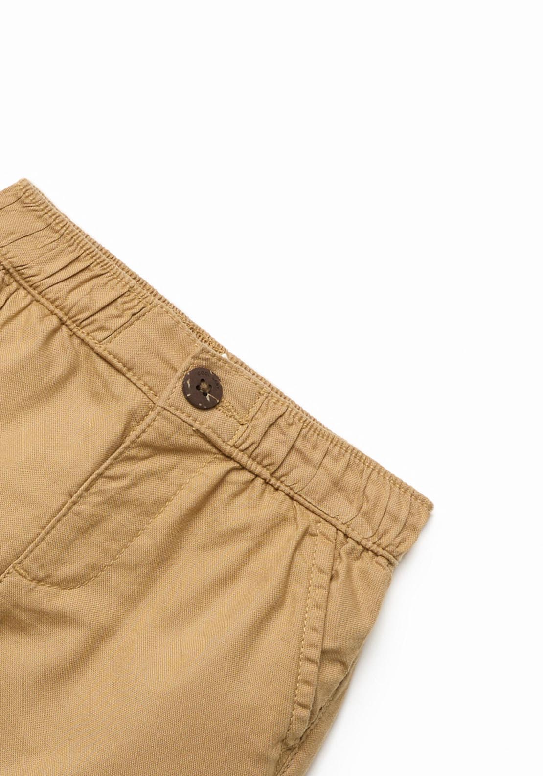 Sfera Loose-Fit Bermuda Shorts - Camel 3 Shaws Department Stores
