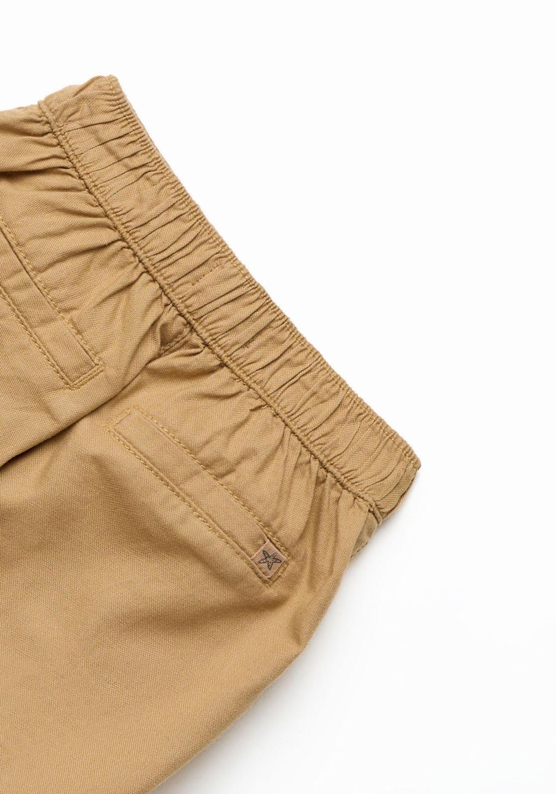 Sfera Loose-Fit Bermuda Shorts - Camel 4 Shaws Department Stores