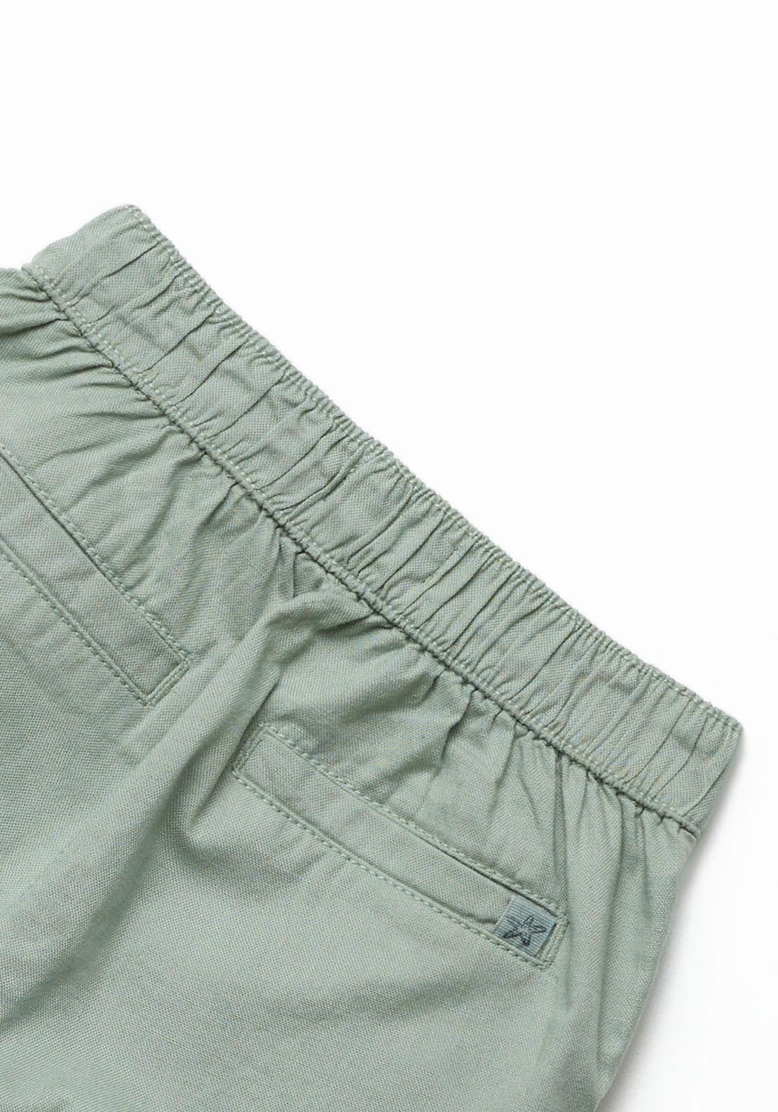 Sfera Loose-Fit Bermuda Shorts - Green 3 Shaws Department Stores
