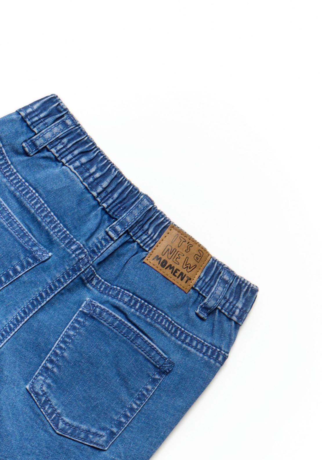 Sfera Denim Bermuda Shorts - Denim Medium Wash 4 Shaws Department Stores