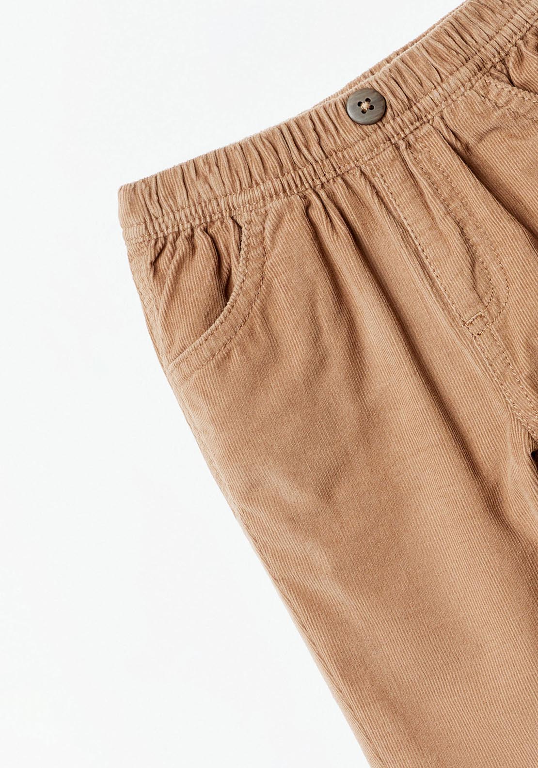 Sfera Corduroy trousers - Camel 4 Shaws Department Stores